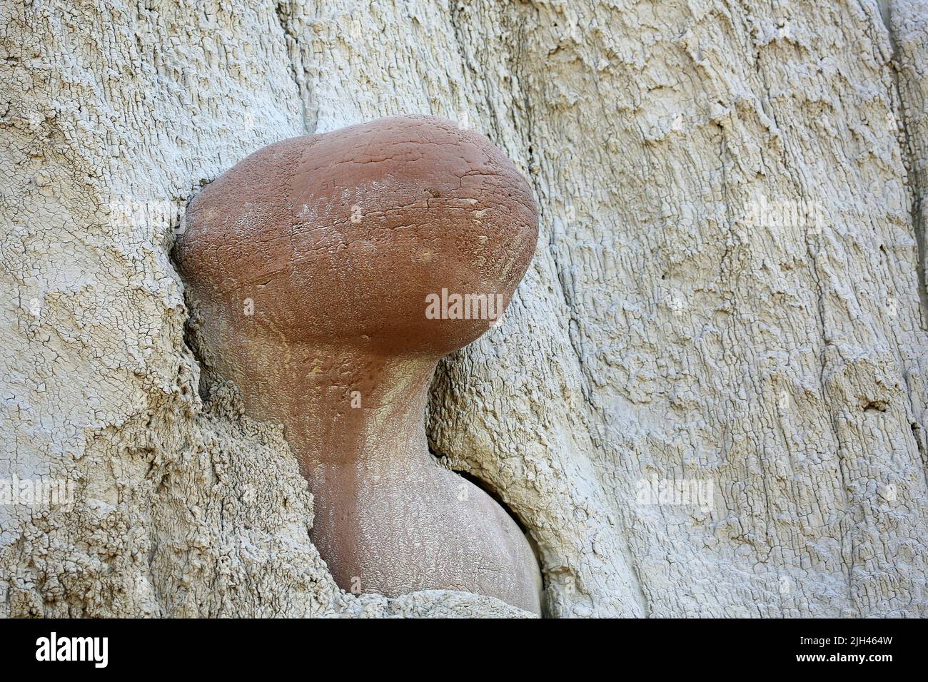 Cannonball Concretions, North Dakota Stockfoto