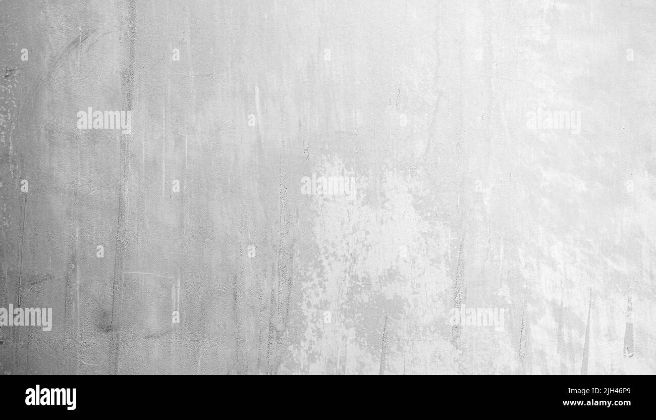 Zementbetonwand als Textur, Hintergrund, langes großes Bild Stockfoto