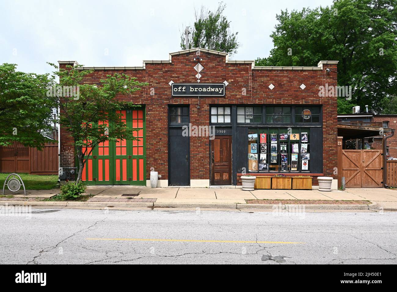 Off Broadway Event Hall, St. Louis, Missouri, Vereinigte Staaten von Amerika Stockfoto