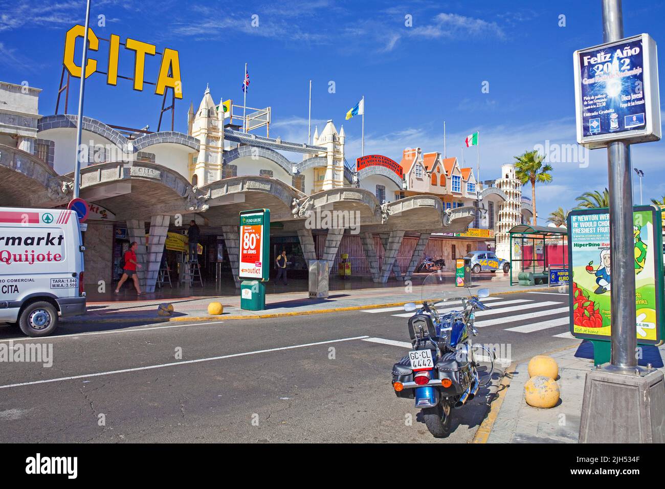 CITA, großes Einkaufszentrum in Playa del Ingles, Kanarische Inseln, Spanien, Europa Stockfoto