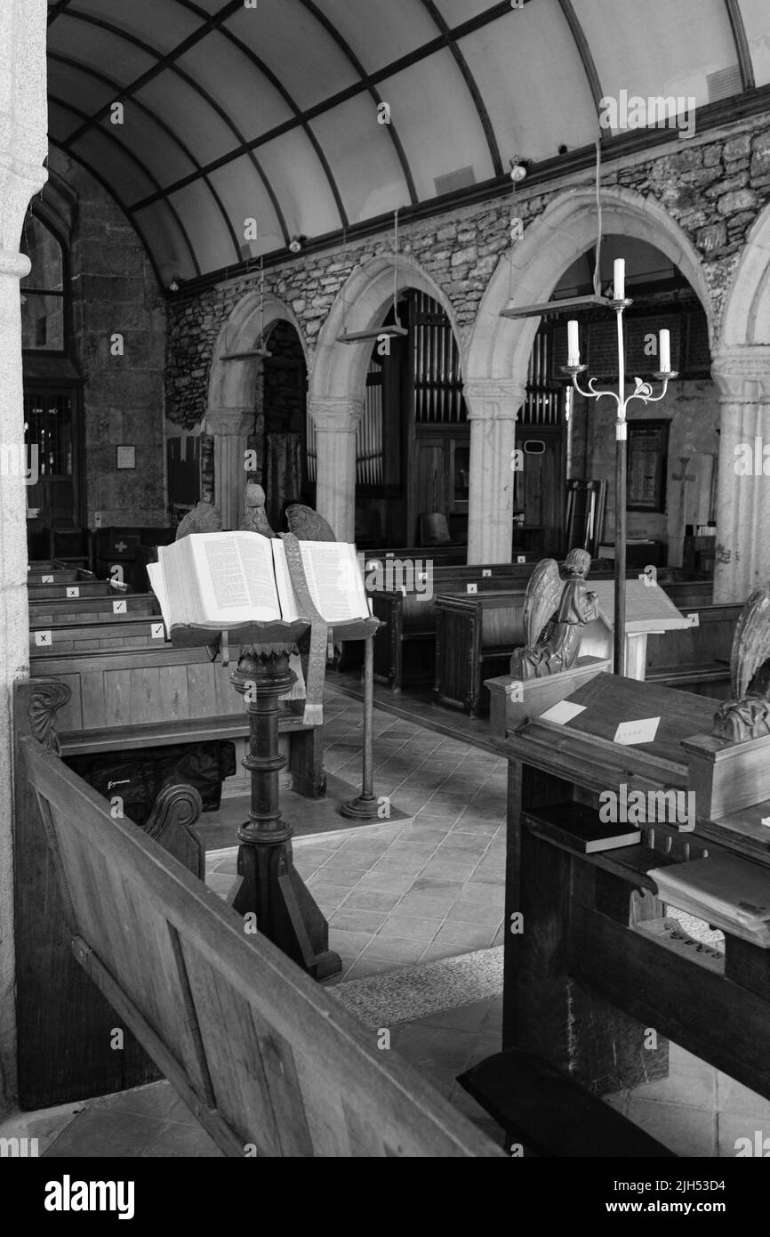 St. Sithney Parish Church, Cornwall Stockfoto