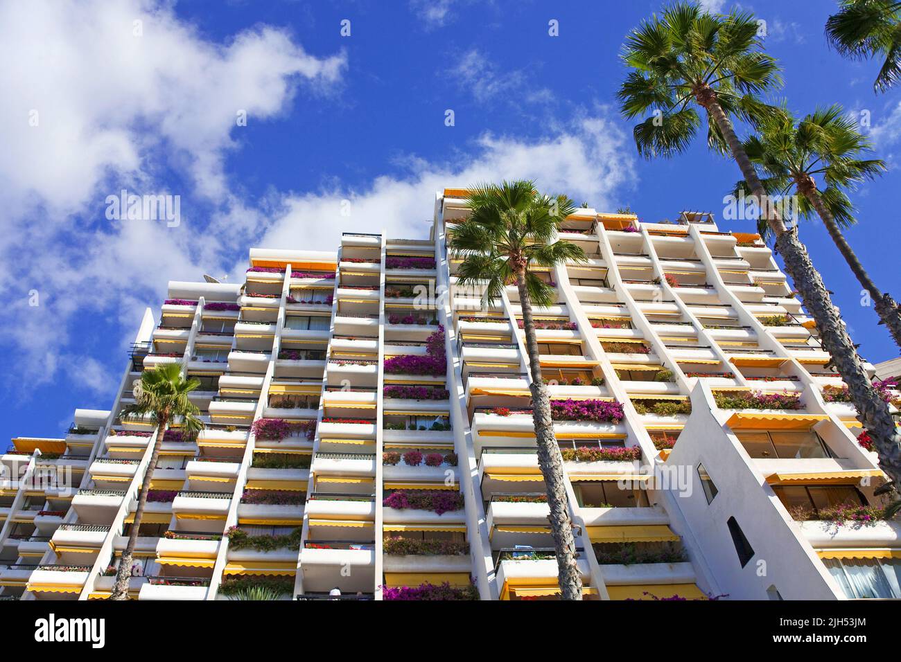 Hotel Aquamarina, Ferienort Anfi del Mar, Arguineguin, Kanarische Inseln, Spanien, Europa Stockfoto