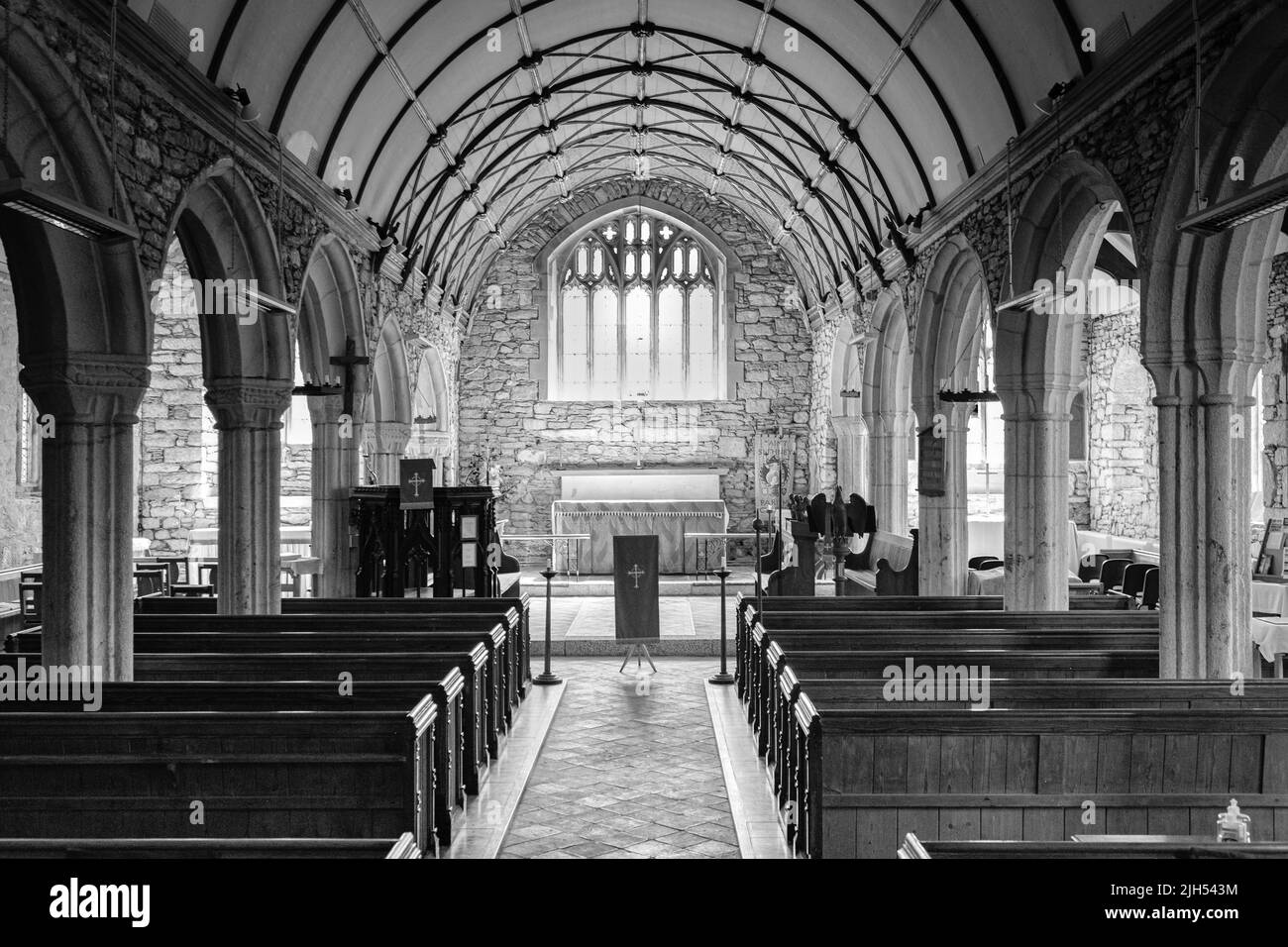 St. Sithney Parish Church, Cornwall Stockfoto