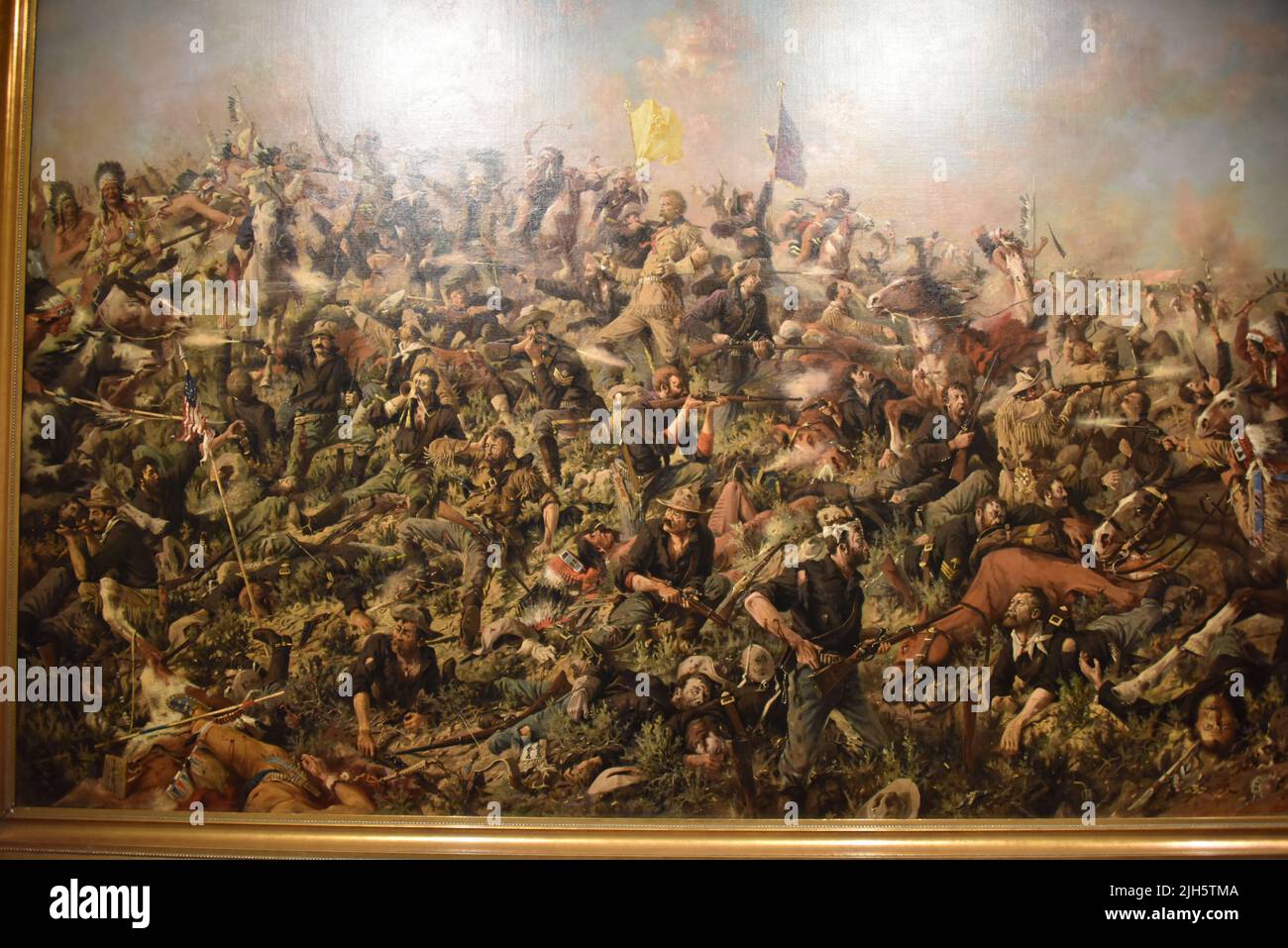 Cody, WY. USA. 5/22/2022. Buffalo Bill Zentrum des Westens (formal>Buffalo Bill Historical Center). 5-Museen. Stockfoto