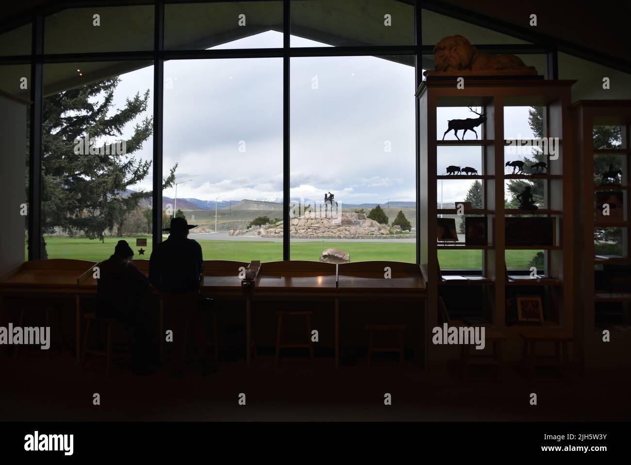 Cody, WY. USA. 5/22/2022. Buffalo Bill Zentrum des Westens (formal>Buffalo Bill Historical Center). 5-Museen. Stockfoto
