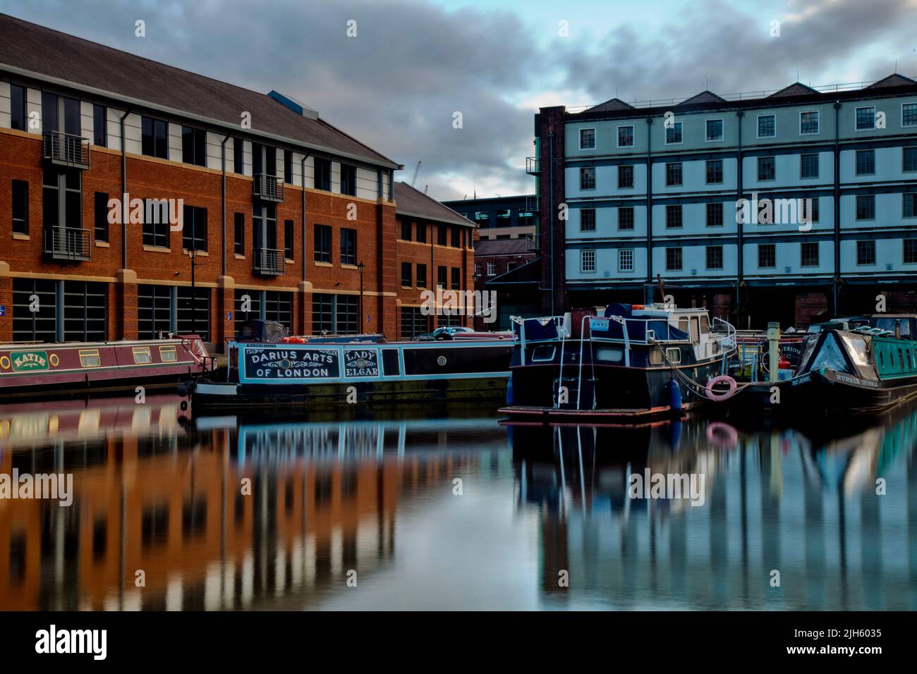 Victoria Quays, Sheffield, Großbritannien Stockfoto