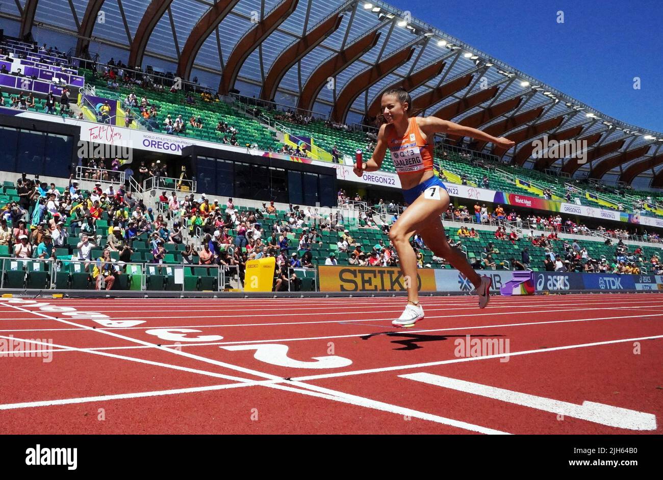 Leichtathletik LeichtathletikWeltmeisterschaften Gemischte 4x400