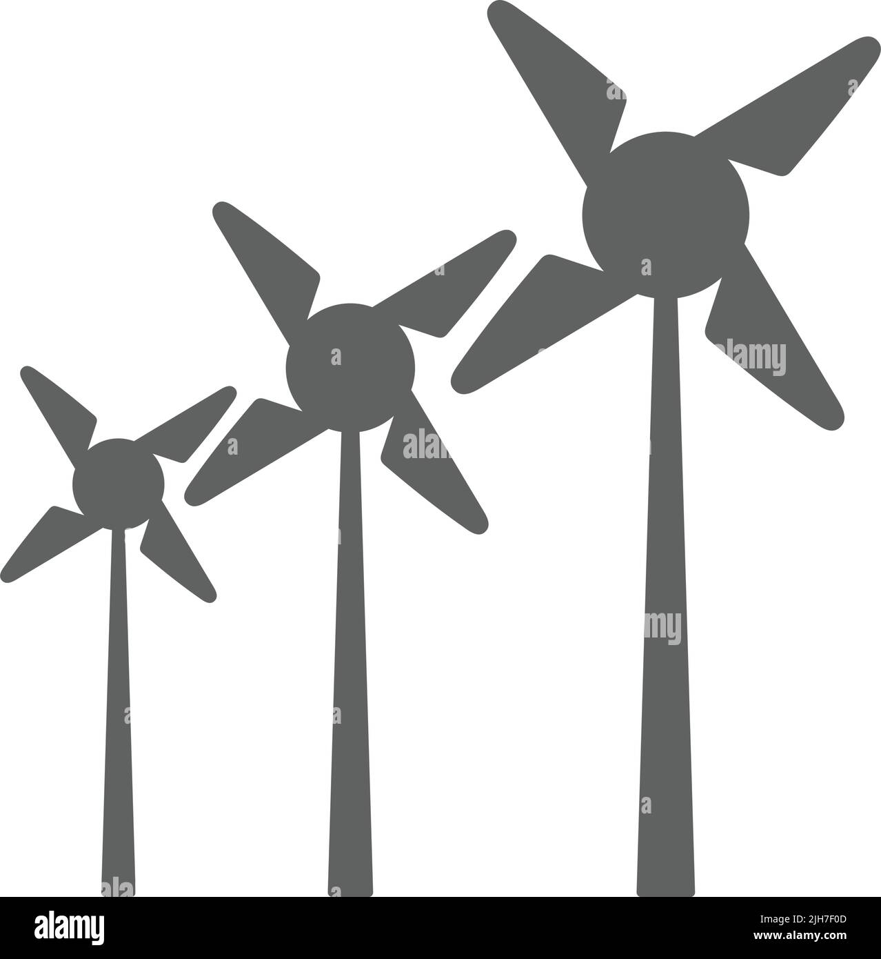 Symbol für Energie, Lüfter, Strom, Wind – Vektor-EPS-Datei. Ideal für Printmedien, Web, Stock-Bilder, kommerzielle Nutzung oder jede Art von Design-Projekt. Stock Vektor