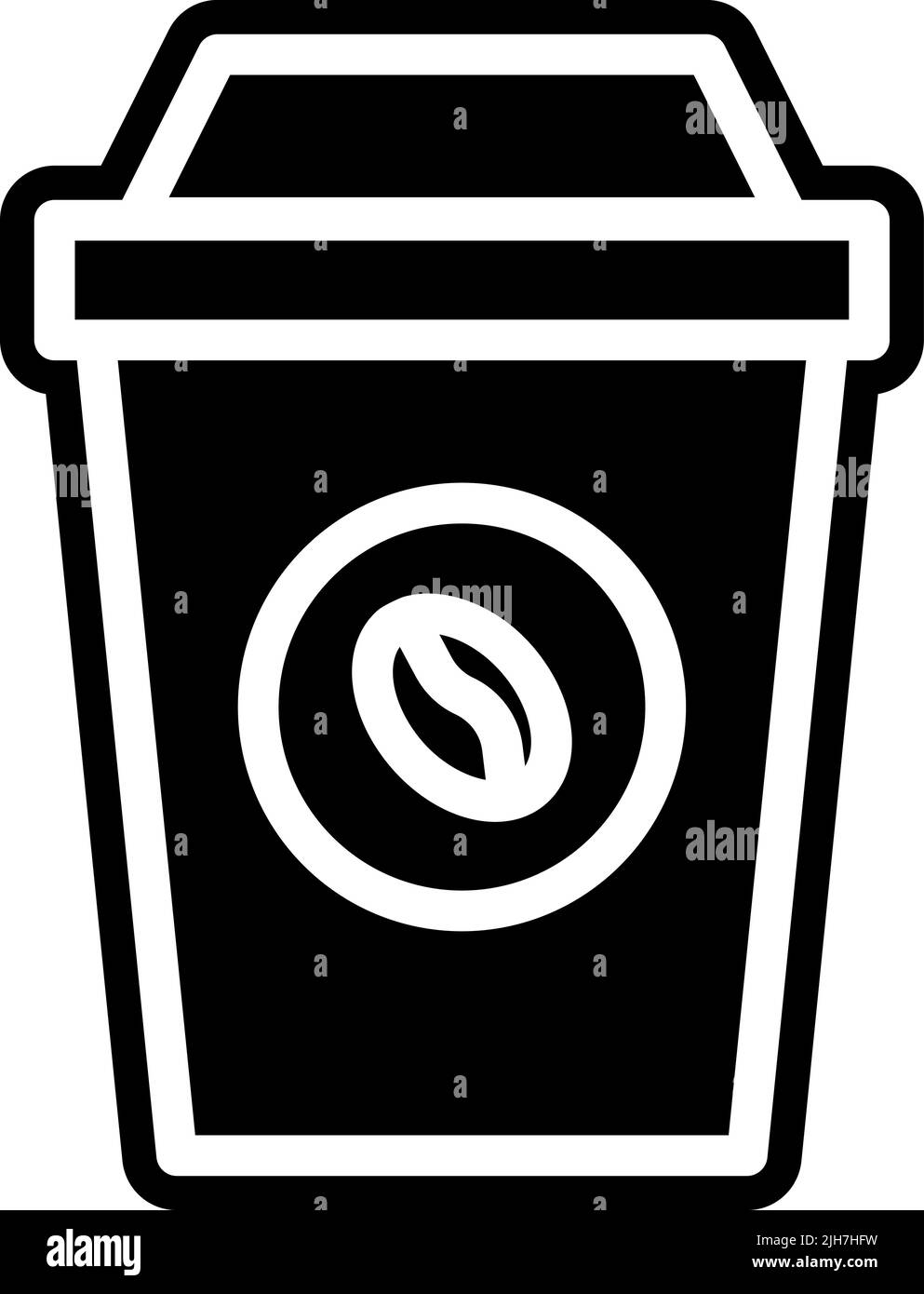 Getränke Kaffee Symbol Stock Vektor