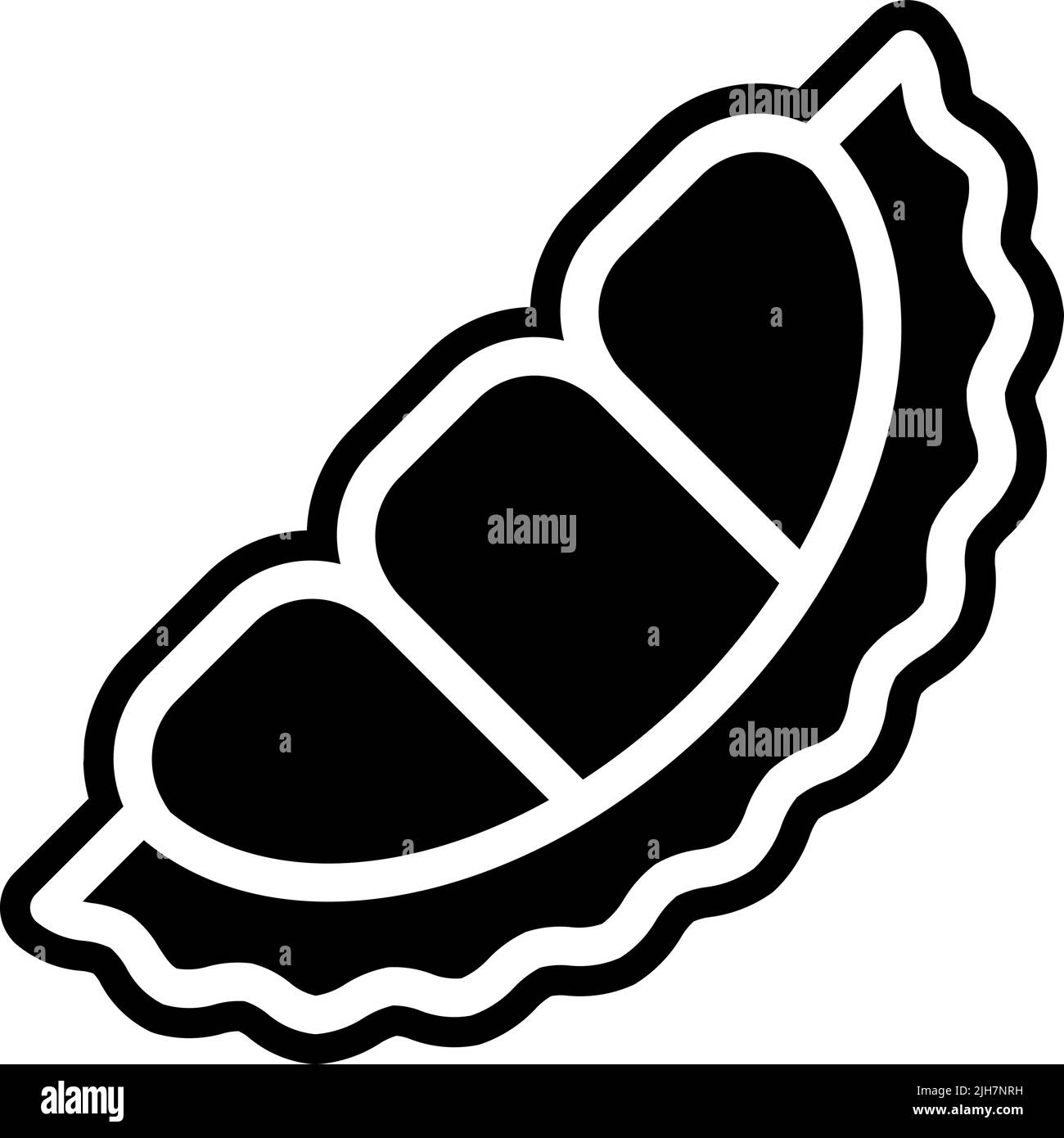 Singapur Durian-Ikone Stock Vektor