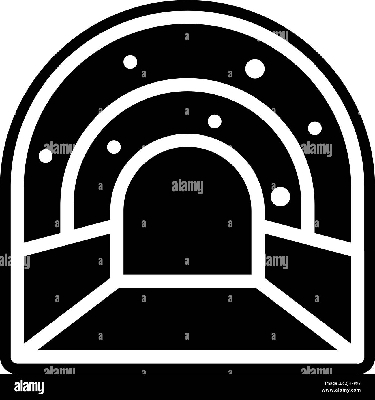 Symbol des Singapurischen Aquariums Stock Vektor