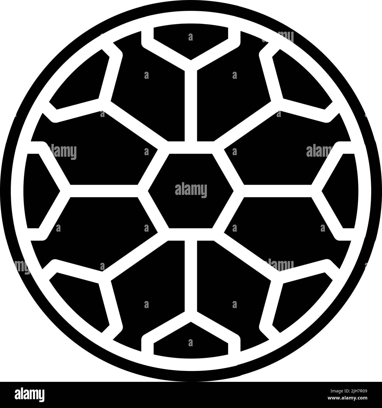 Sportball-Symbol Stock Vektor