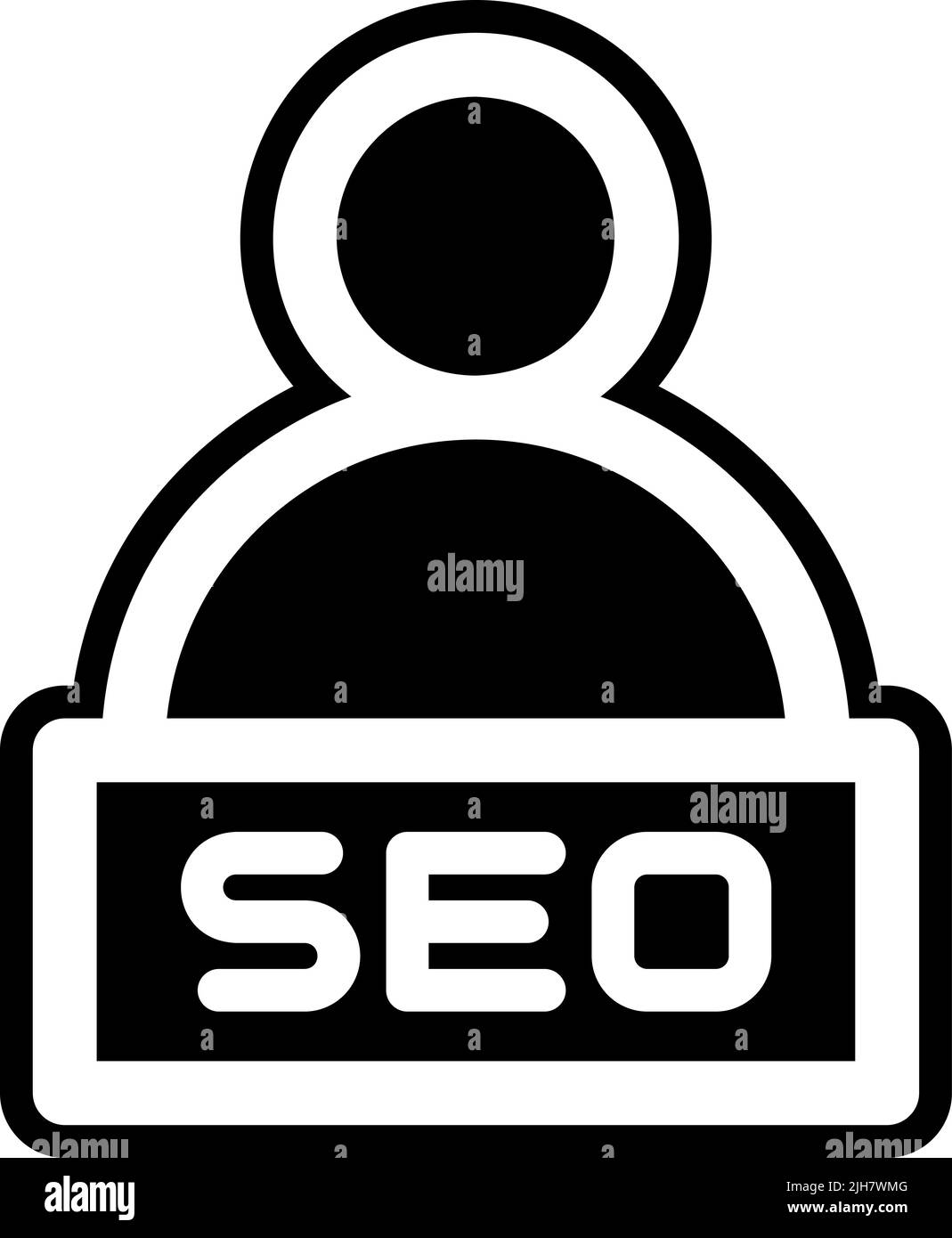 Symbol für Business ceo Stock Vektor