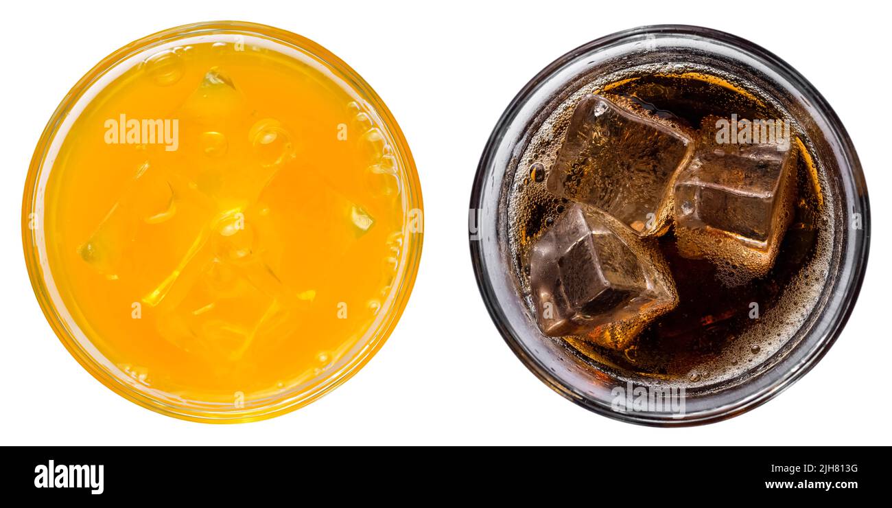 Fanta im glas Ausgeschnittene Stockfotos und -bilder - Alamy