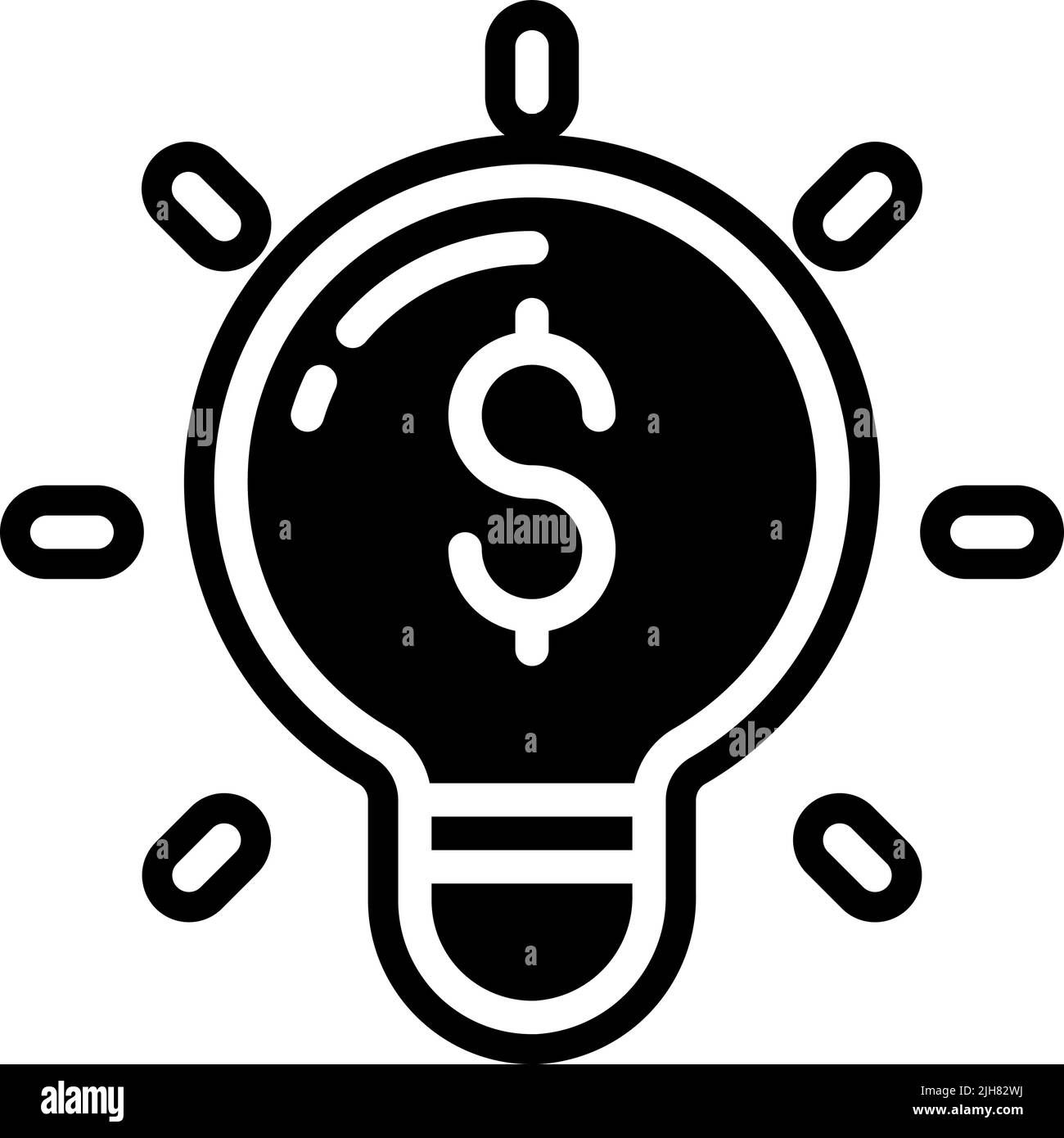 Symbol „Finanzgeld“ Stock Vektor