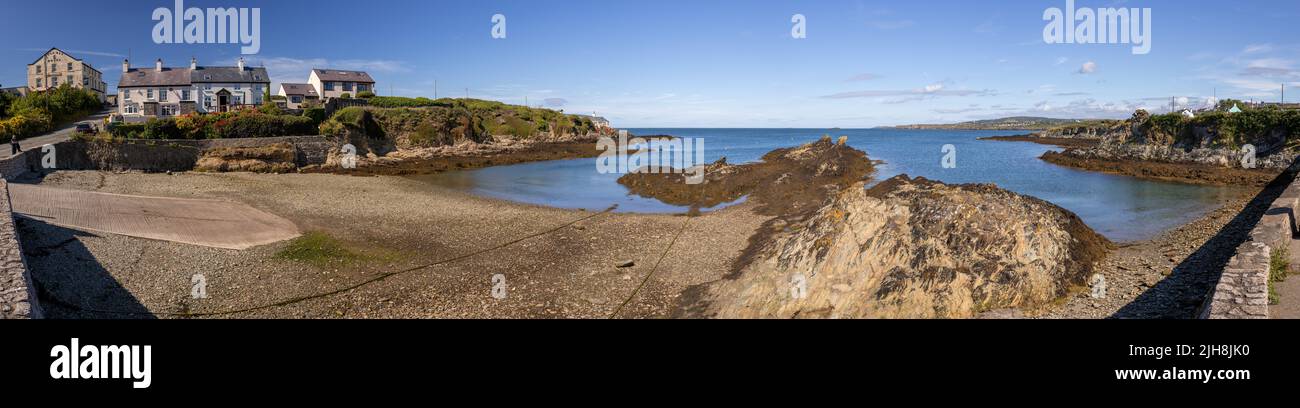 Bull Bay an der Küste von Anglesey, Nordwales Stockfoto