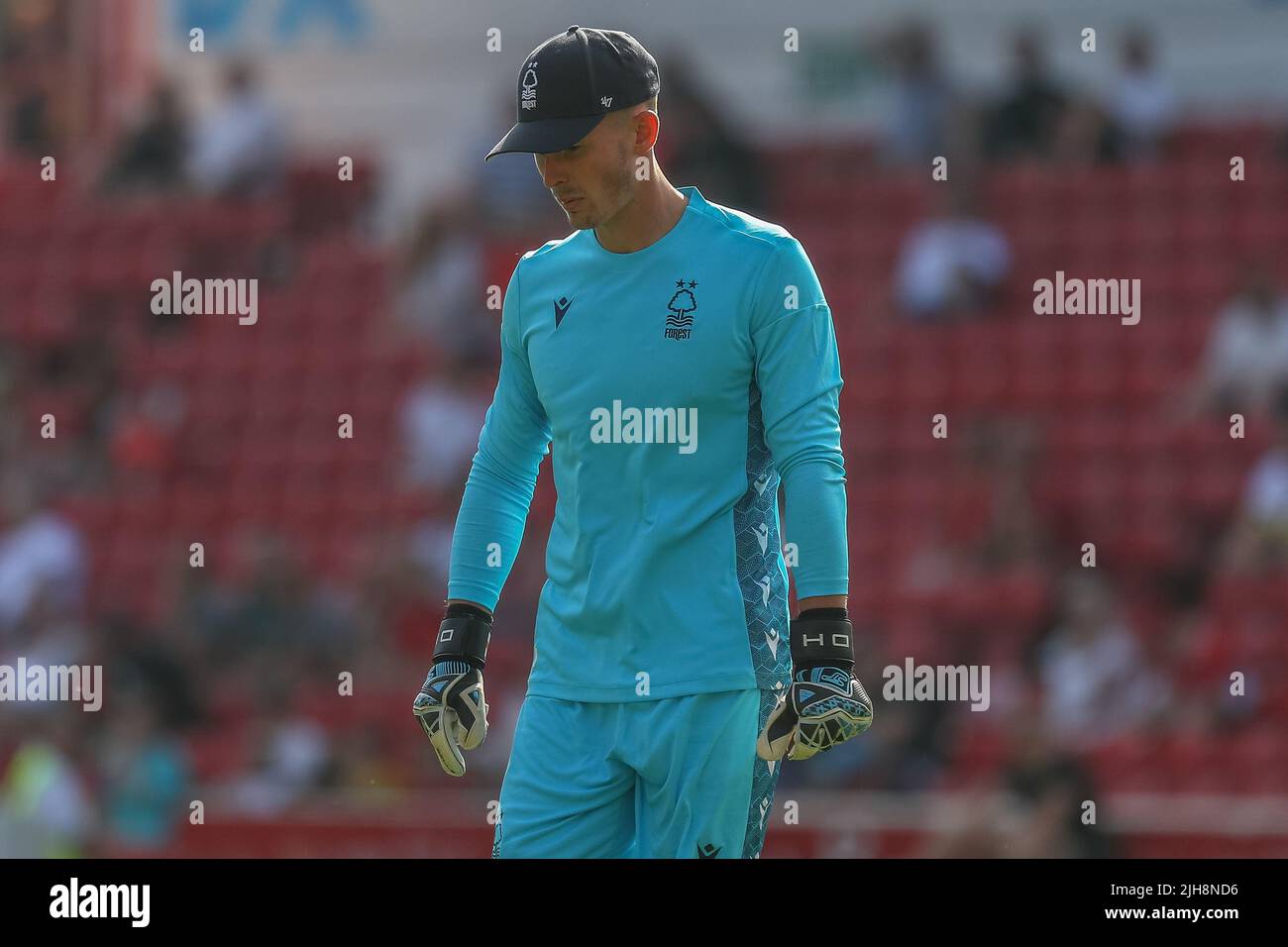 Dean Henderson #1 von Nottingham Forest während des Spiels Stockfoto