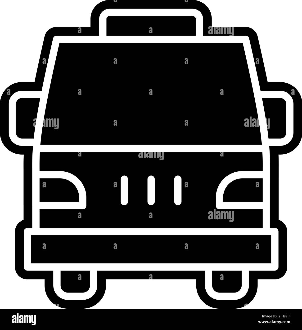 Transport Wohnmobil . Stock Vektor