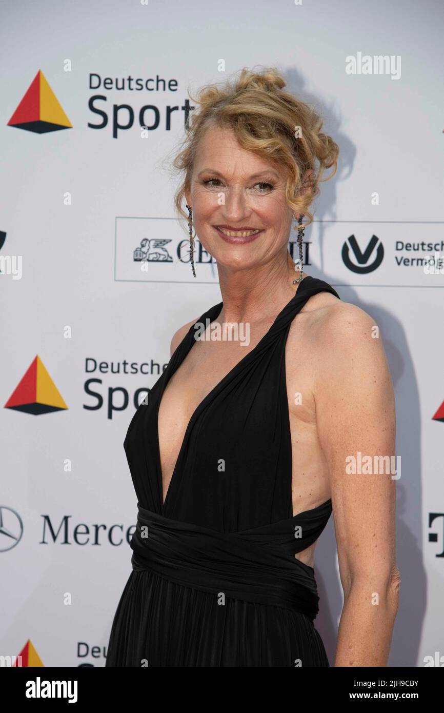 Wiesbaden, Deutschland. 16.. Juli 2022. Heike HENKEL, ehemalige