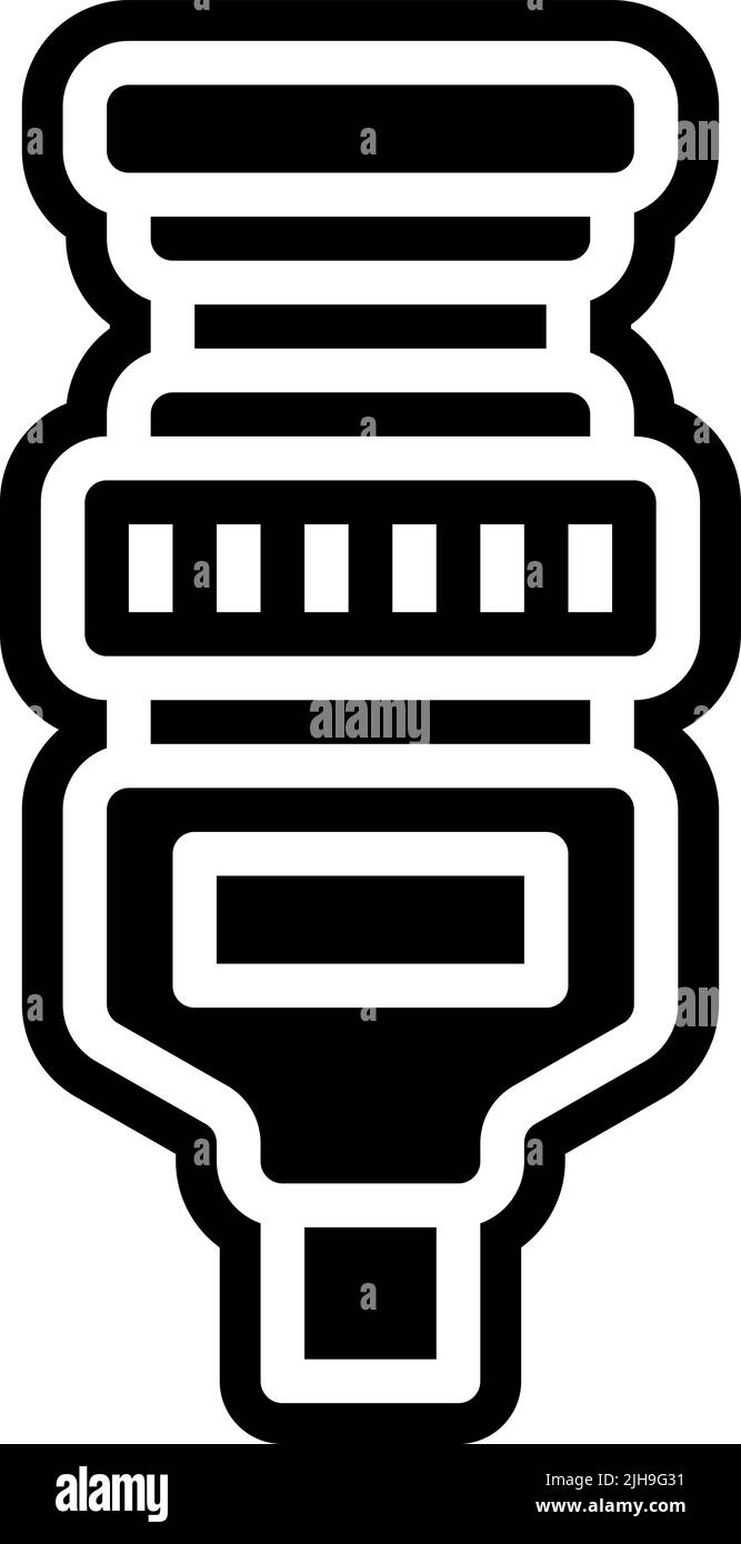 Steckverbindertypen bnc . Stock Vektor