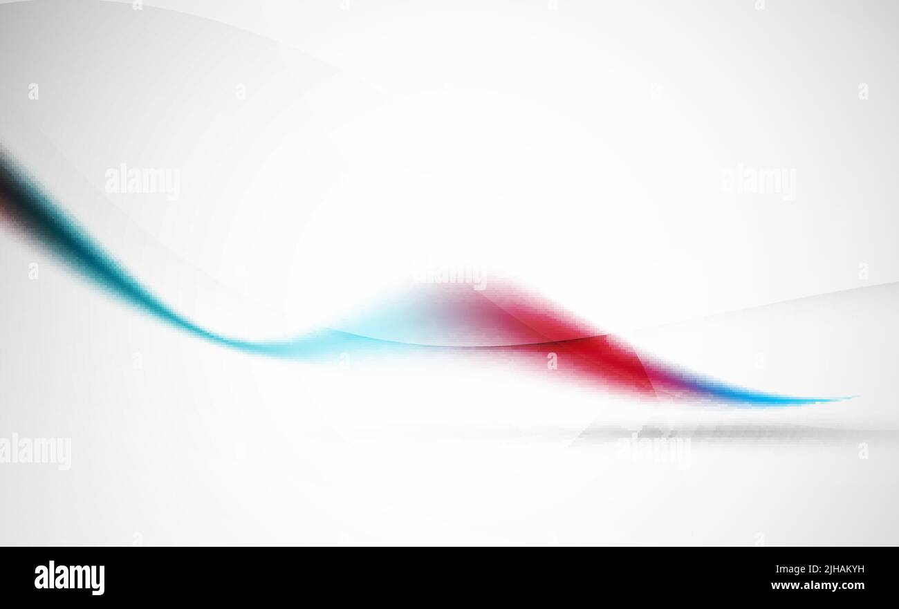 Wave abstrakten Hintergrund. Geschäfts- oder Hi-Tech-Präsentationsvorlage oder Werbung-layout Stock Vektor