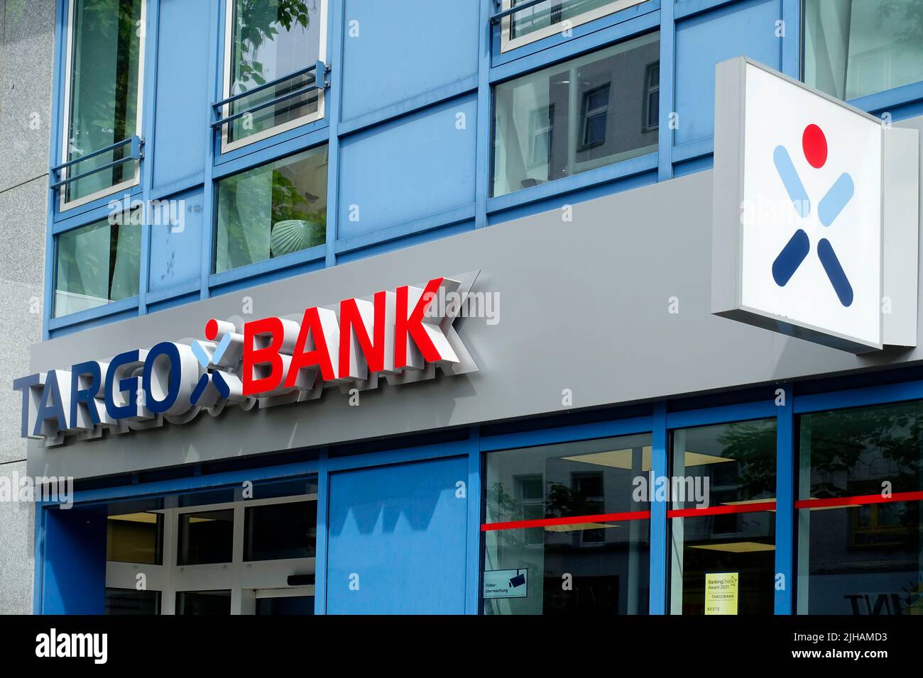 Targobank, Bankfiliale, Wilmersdorfer Str., Berlin, Deutschland Stockfoto