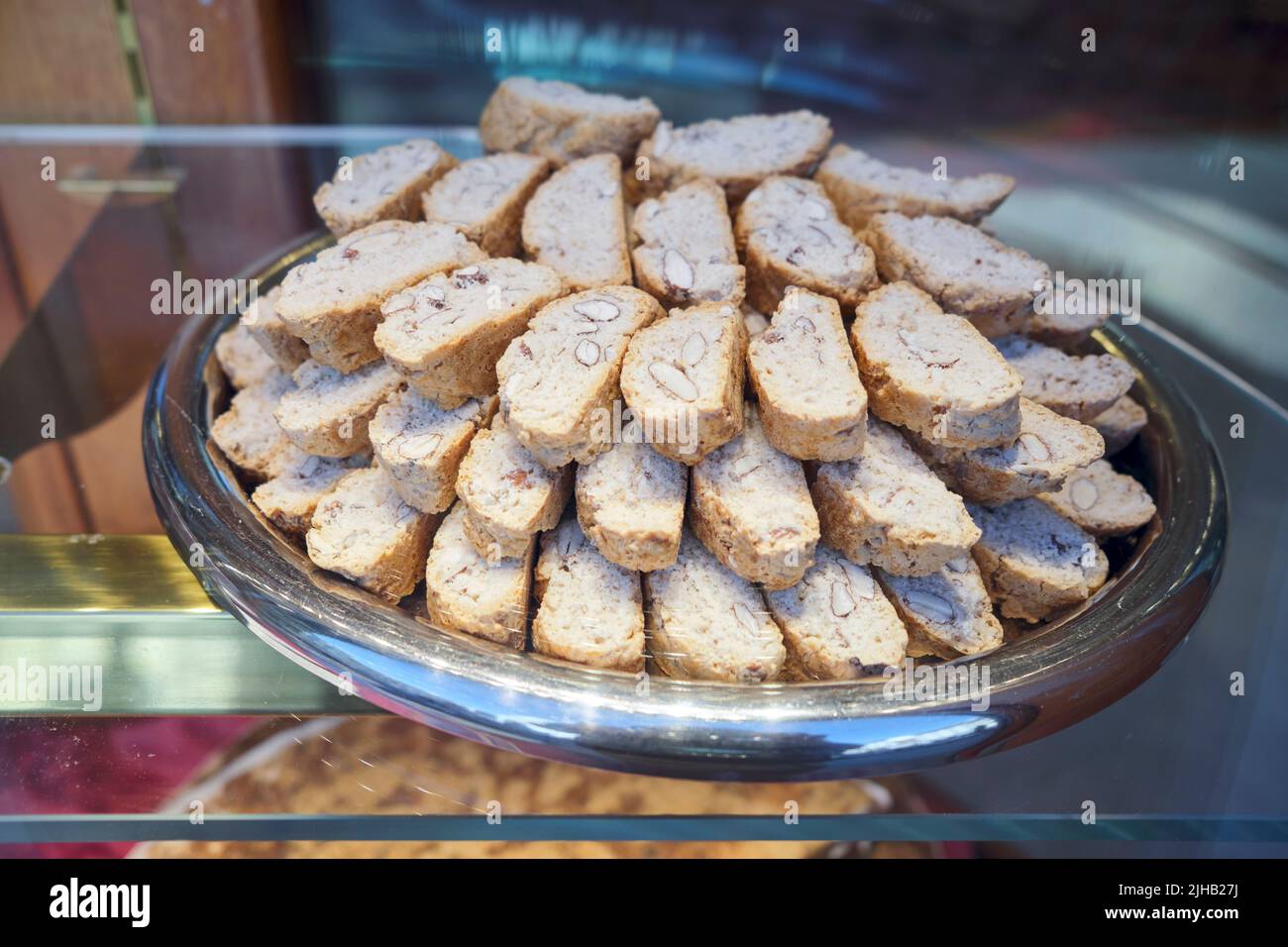 Cantucci Biscotti Kekse Florenz Italien Stockfoto