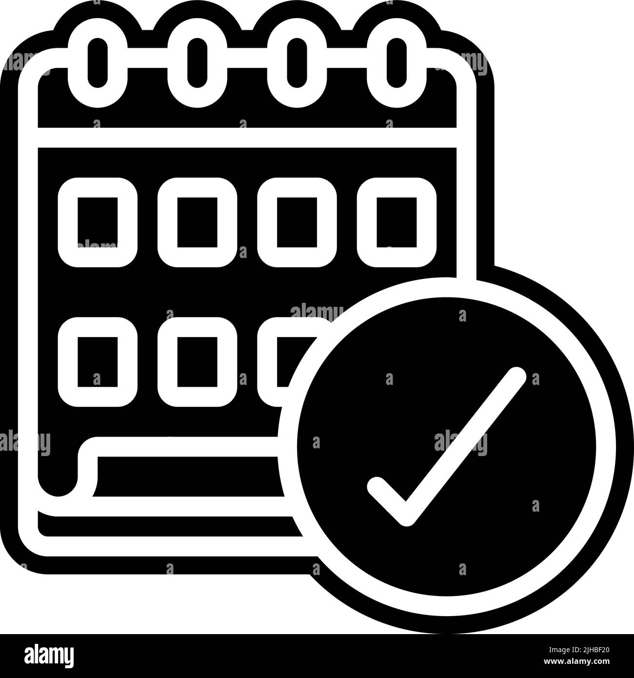 Komfortkalender . Stock Vektor