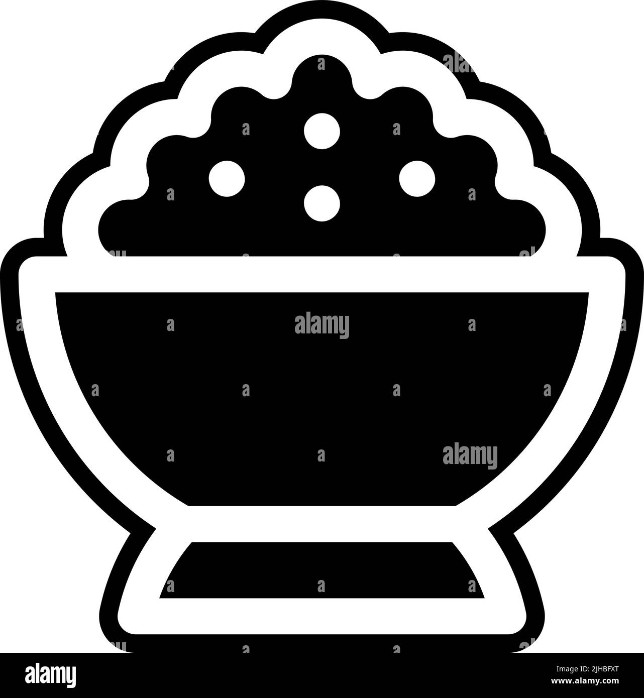 Drachenboot Festival Reis Schüssel . Stock Vektor