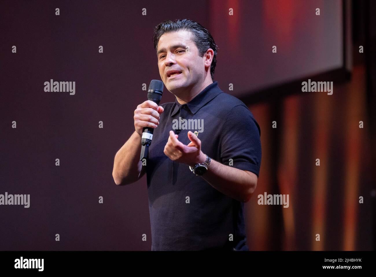 Abschlussfeier um UA92 Uhr, Manchester - 10.. Juli 2022. Stockfoto