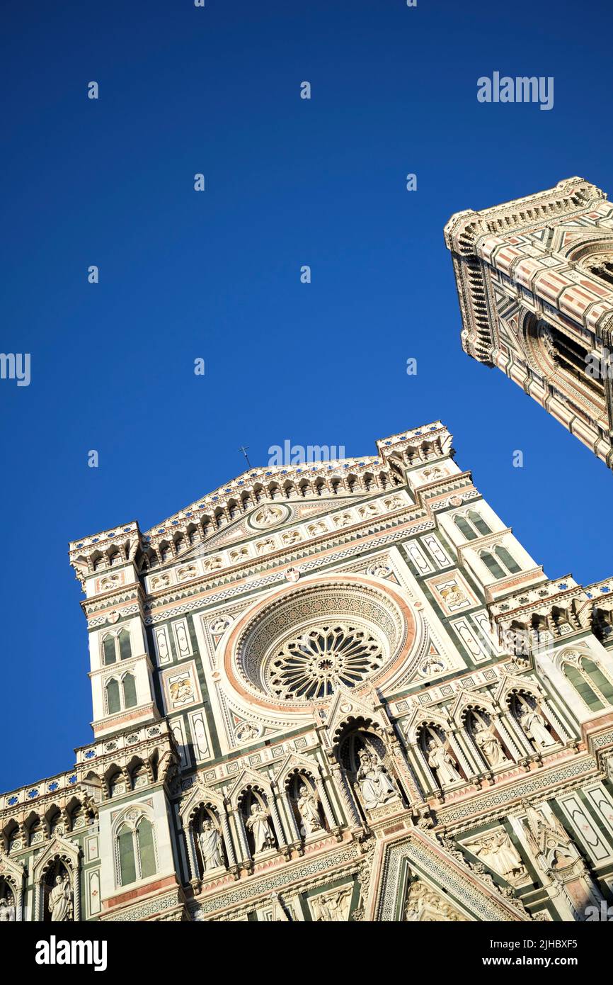 Dom Fassade Florenz Kathedrale Florenz Italien Stockfoto
