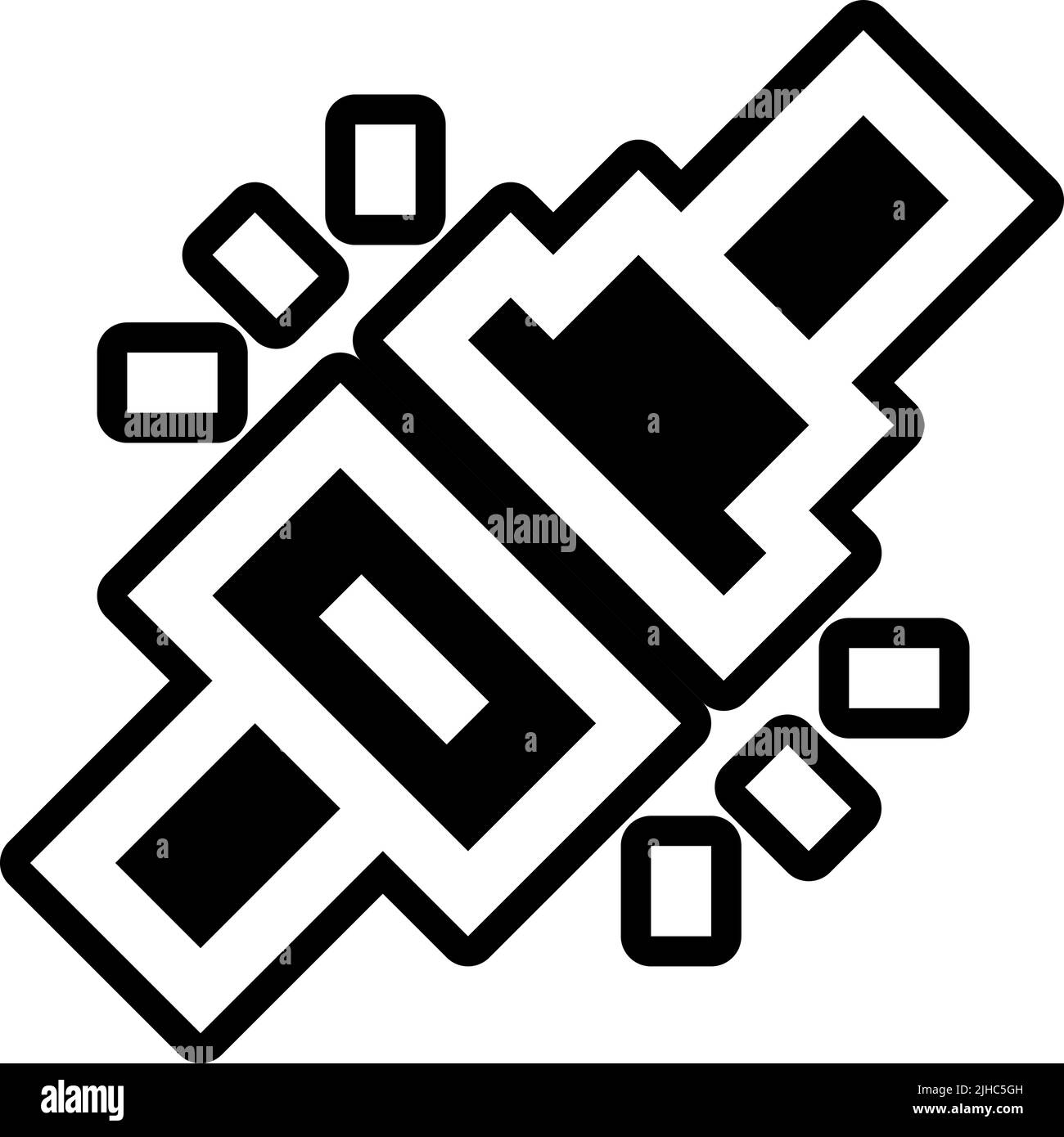 Fahrschule Sicherheitsgurt . Stock Vektor