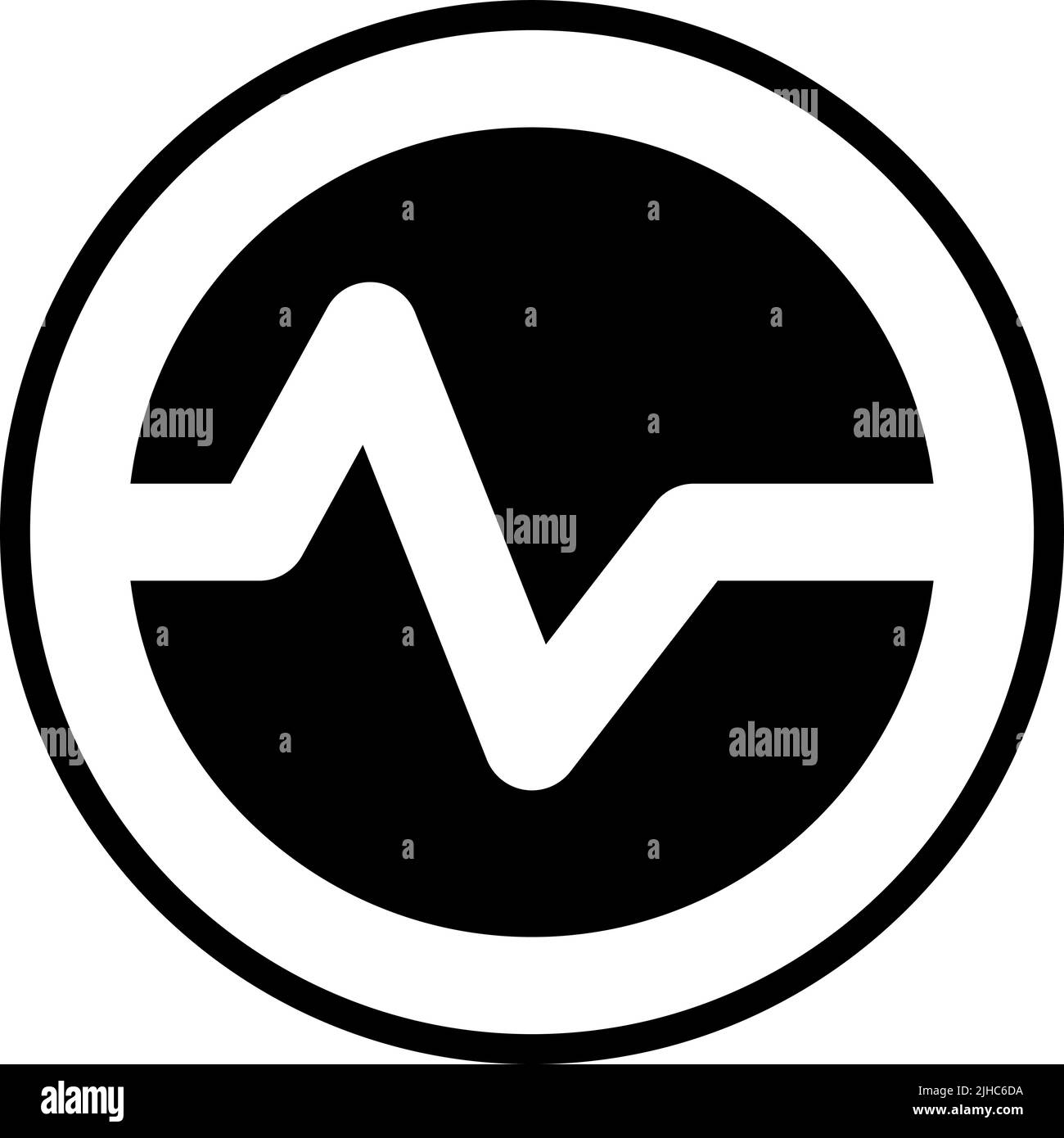 Essentials ui Kardiogramm . Stock Vektor