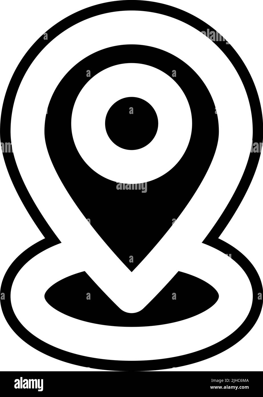 Essentials ui PIN-Karte . Stock Vektor