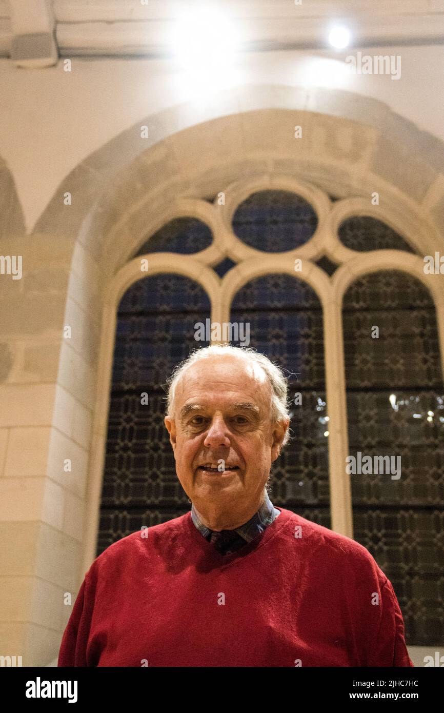 Frédéric Mitterrand ist ein französischer Politiker, der von 2009 bis 2012 unter Präsident Nicolas Sarkozy als Minister für Kultur und Kommunikation Frankreichs fungierte. Im Laufe seiner Karriere war er Schauspieler, Drehbuchautor, Fernsehmoderator, Schriftsteller, Produzent und Regisseur. Frankreich. Stockfoto