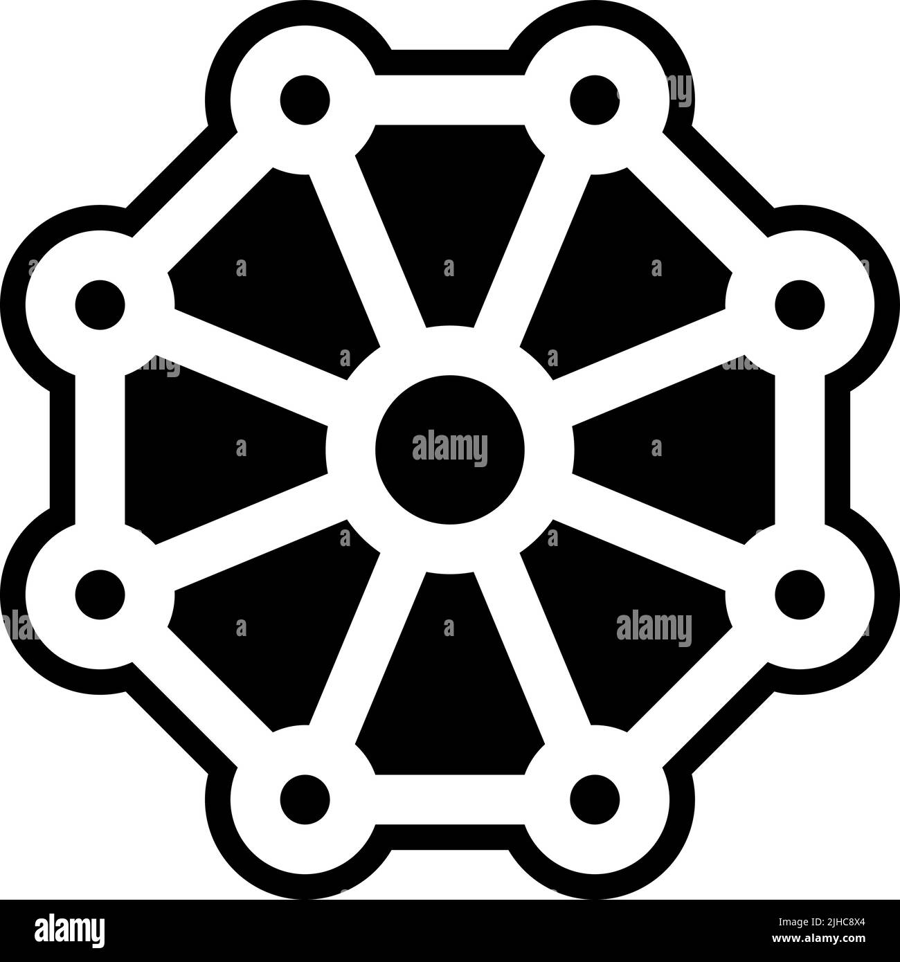 Innovationsnetzwerk . Stock Vektor