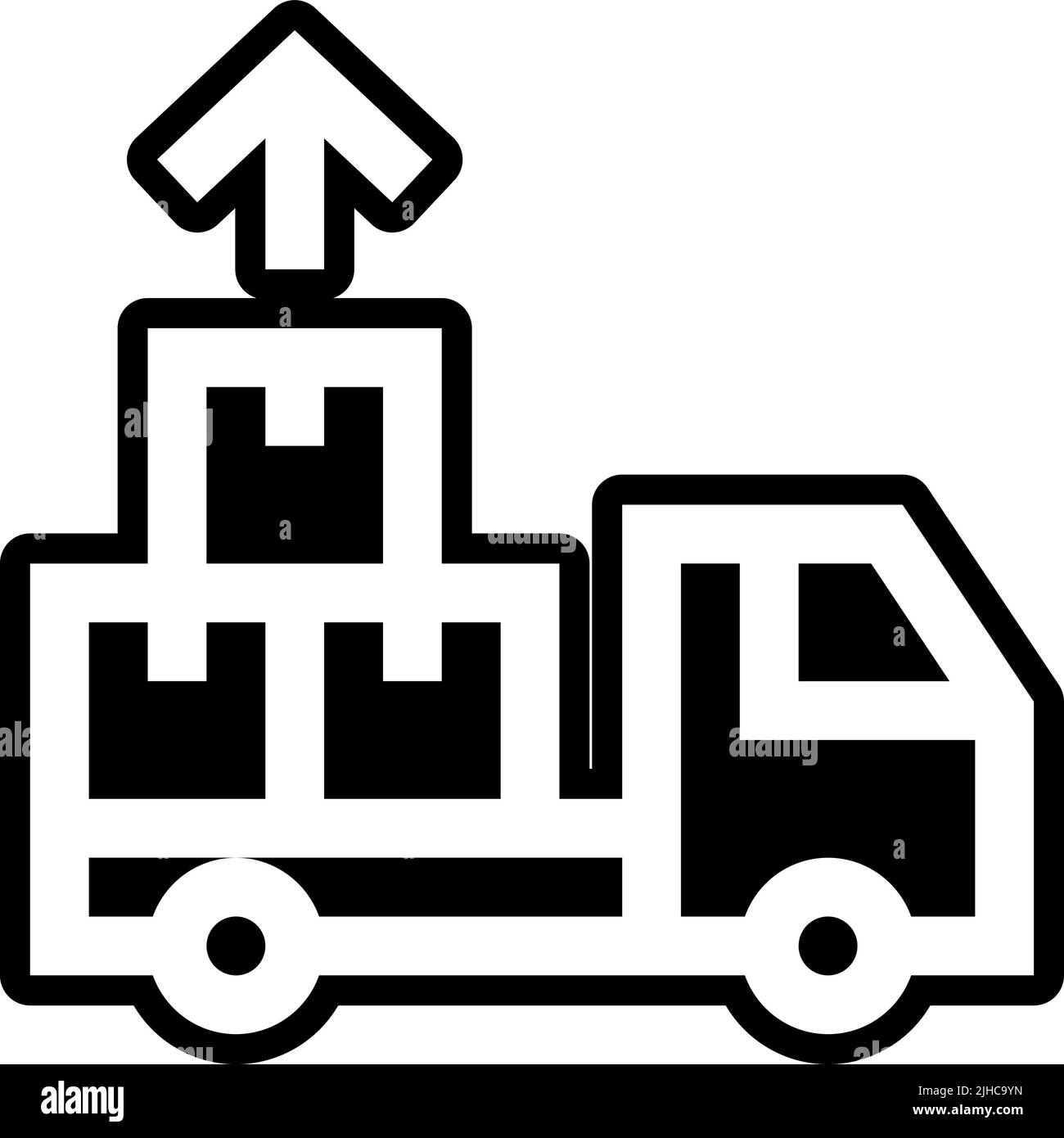 Makroökonomie Export . Stock Vektor