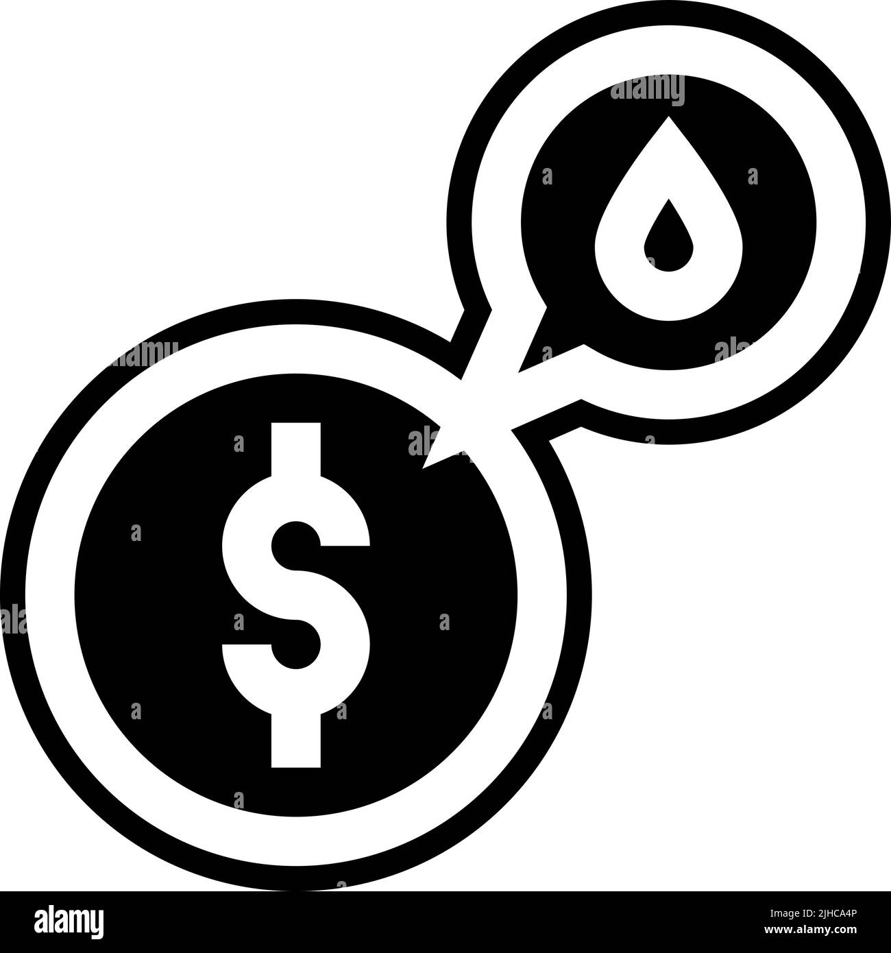 Makroökonomie Wirtschaft . Stock Vektor