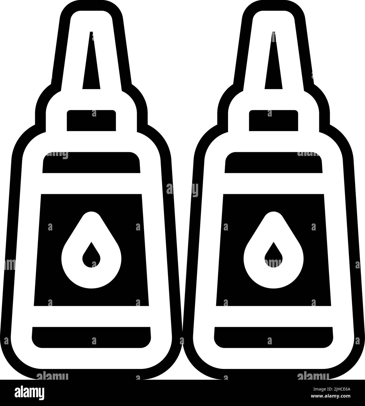 Druckfarbe . Stock Vektor