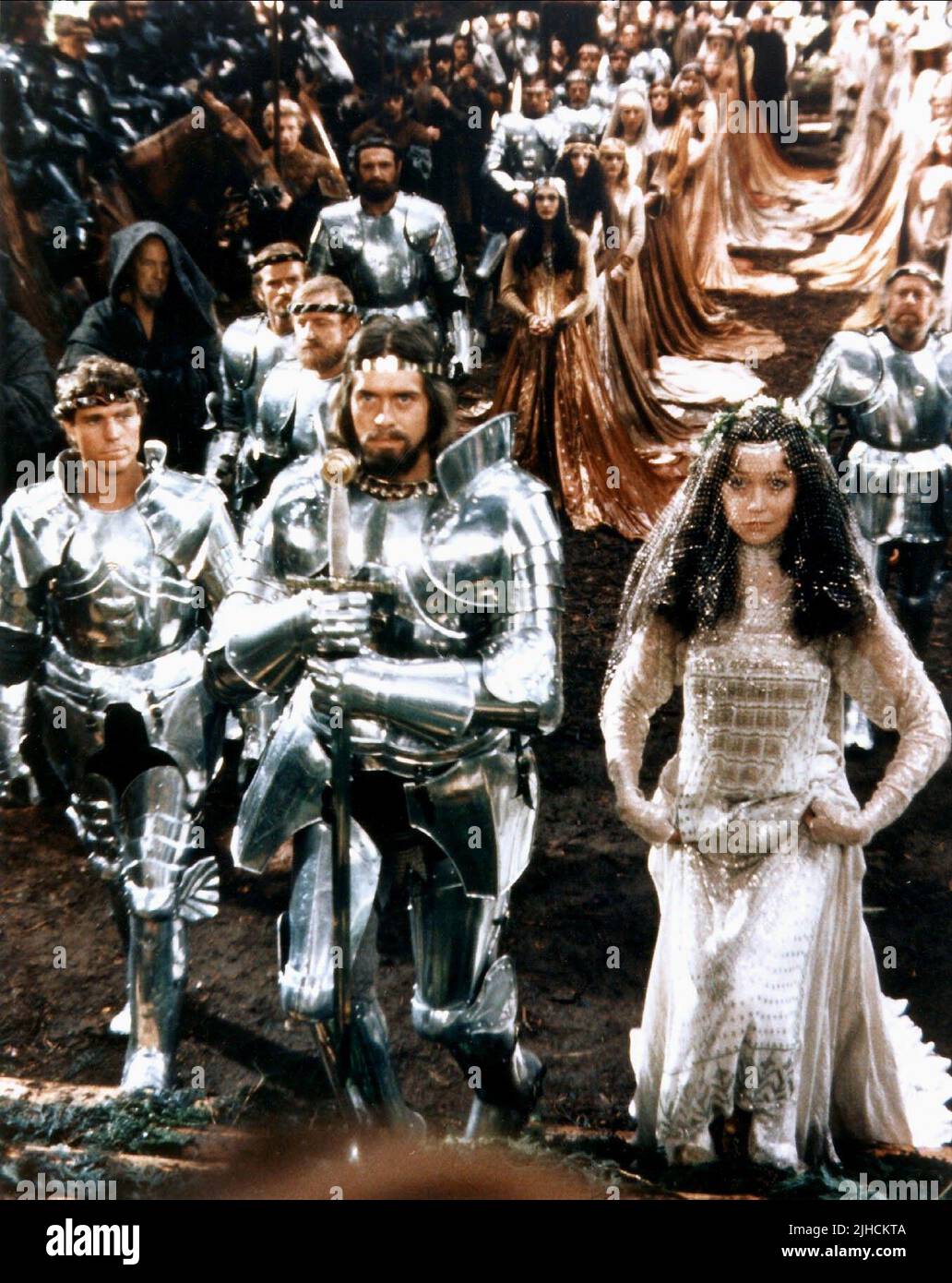 NICHOLAS CLAY, NIGEL TERRY, CHERIE LUNGHI, EXCALIBUR, 1981 Stockfoto