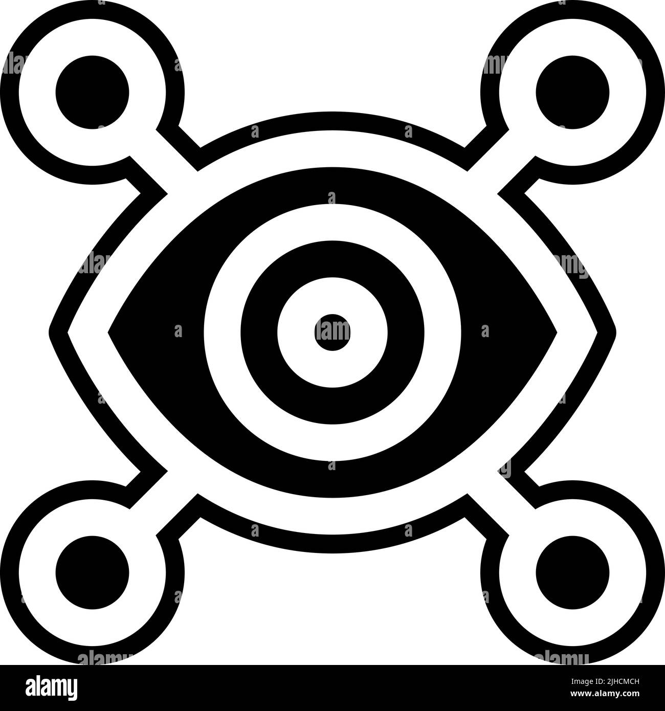 Künstliche Intelligenz Künstliche Intelligenz . Stock Vektor