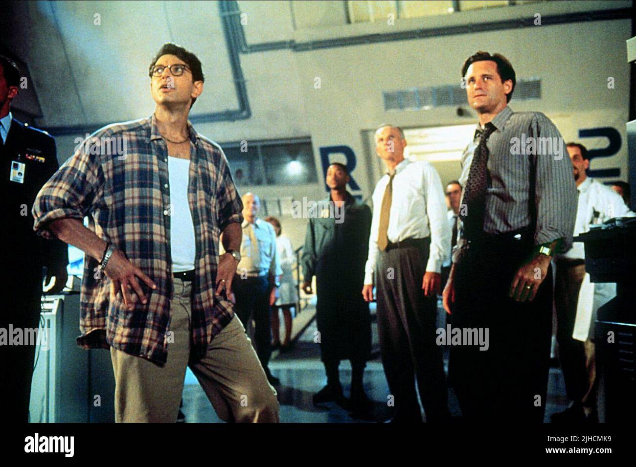 JEFF GOLDBLUM, Bill Pullman, Independence Day, 1996 Stockfoto