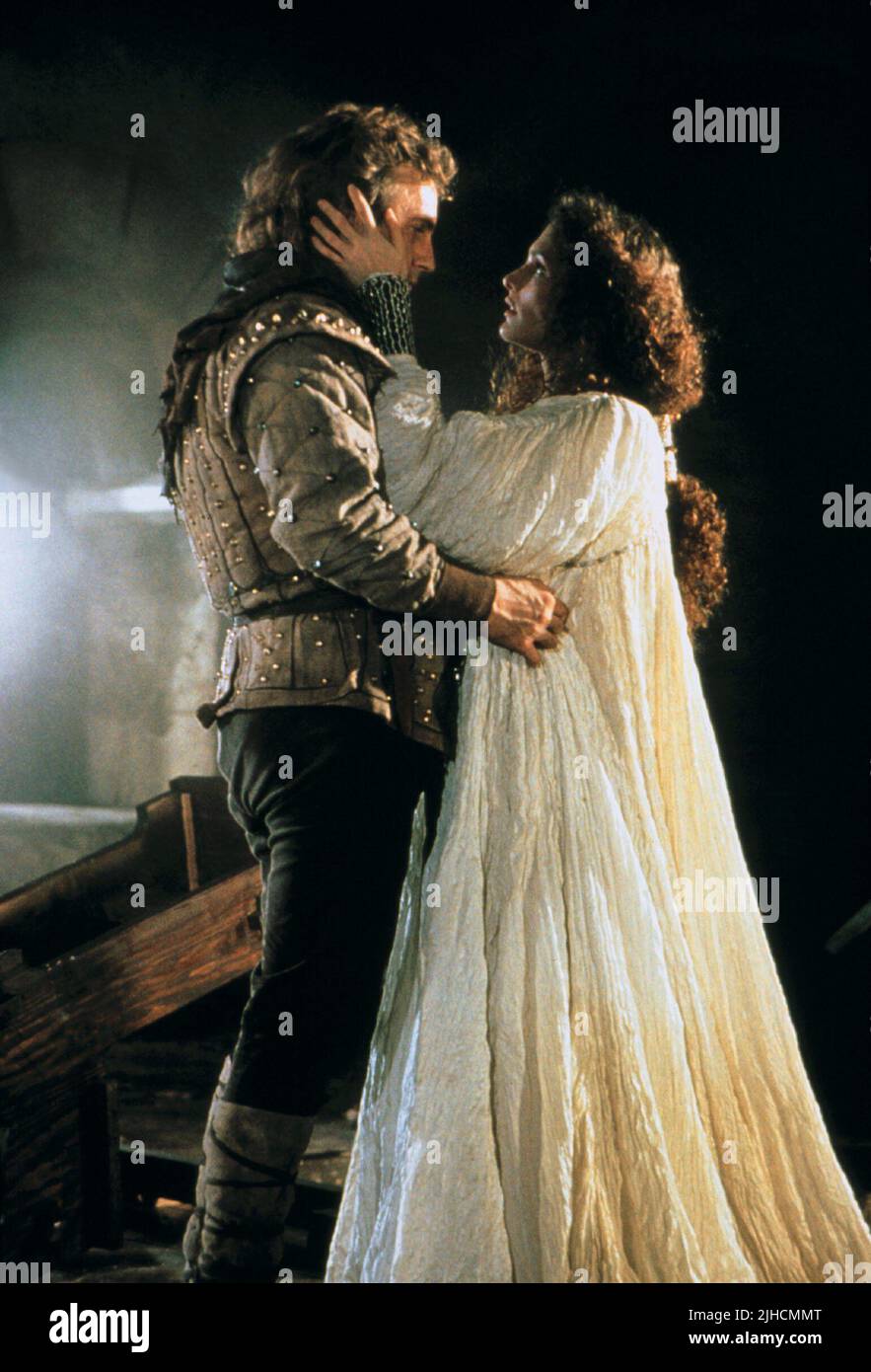 KEVIN COSTNER, Mary Elizabeth Mastrantonio, Robin Hood: Prince of Thieves, 1991 Stockfoto