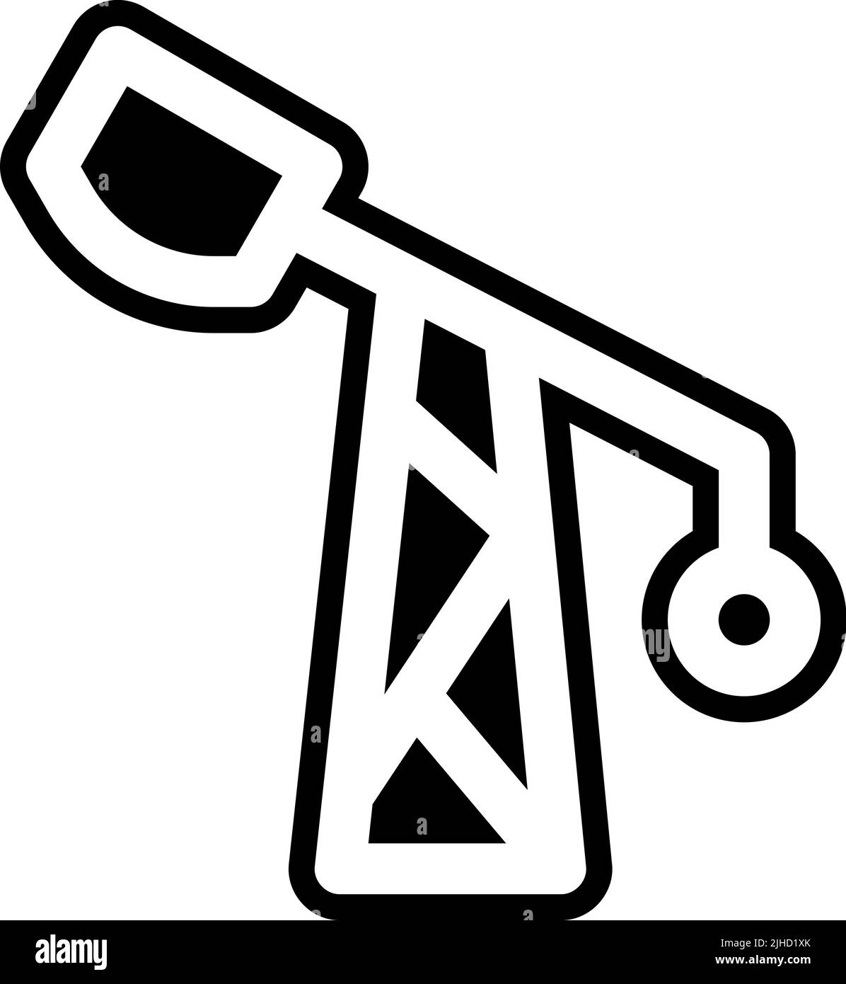 Kernenergie Erdöl . Stock Vektor