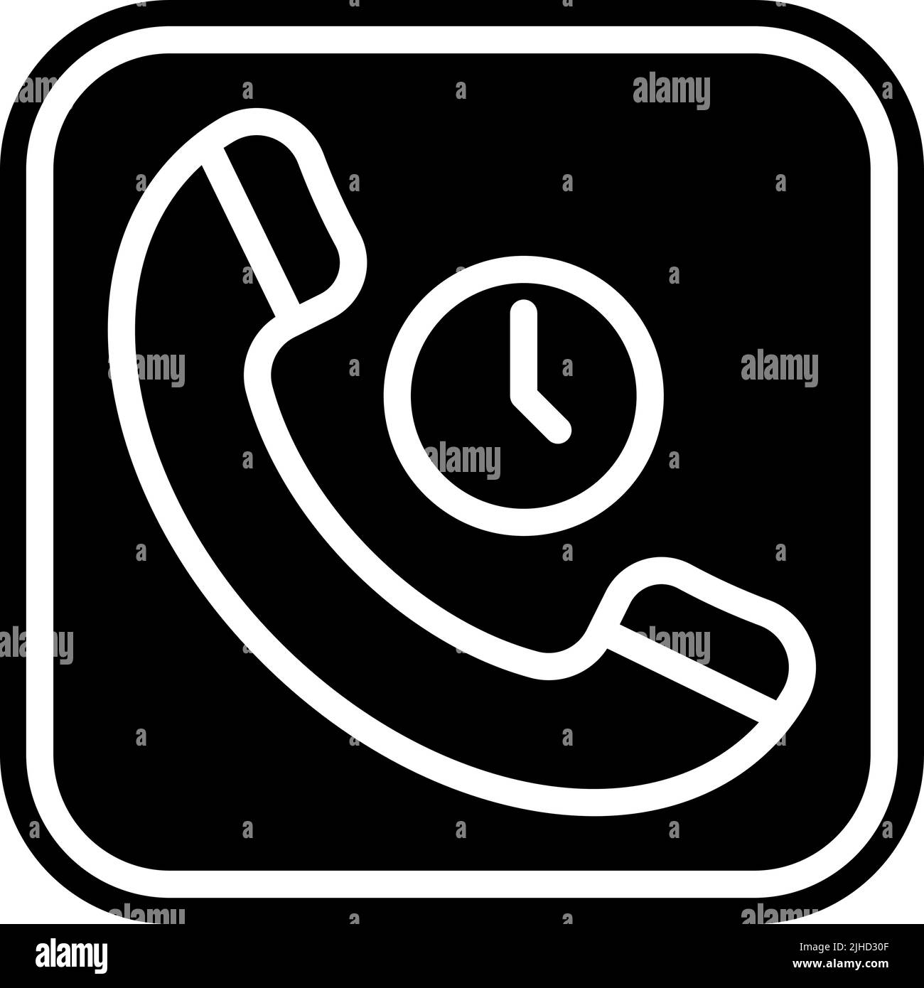 Telefonanruf . Stock Vektor