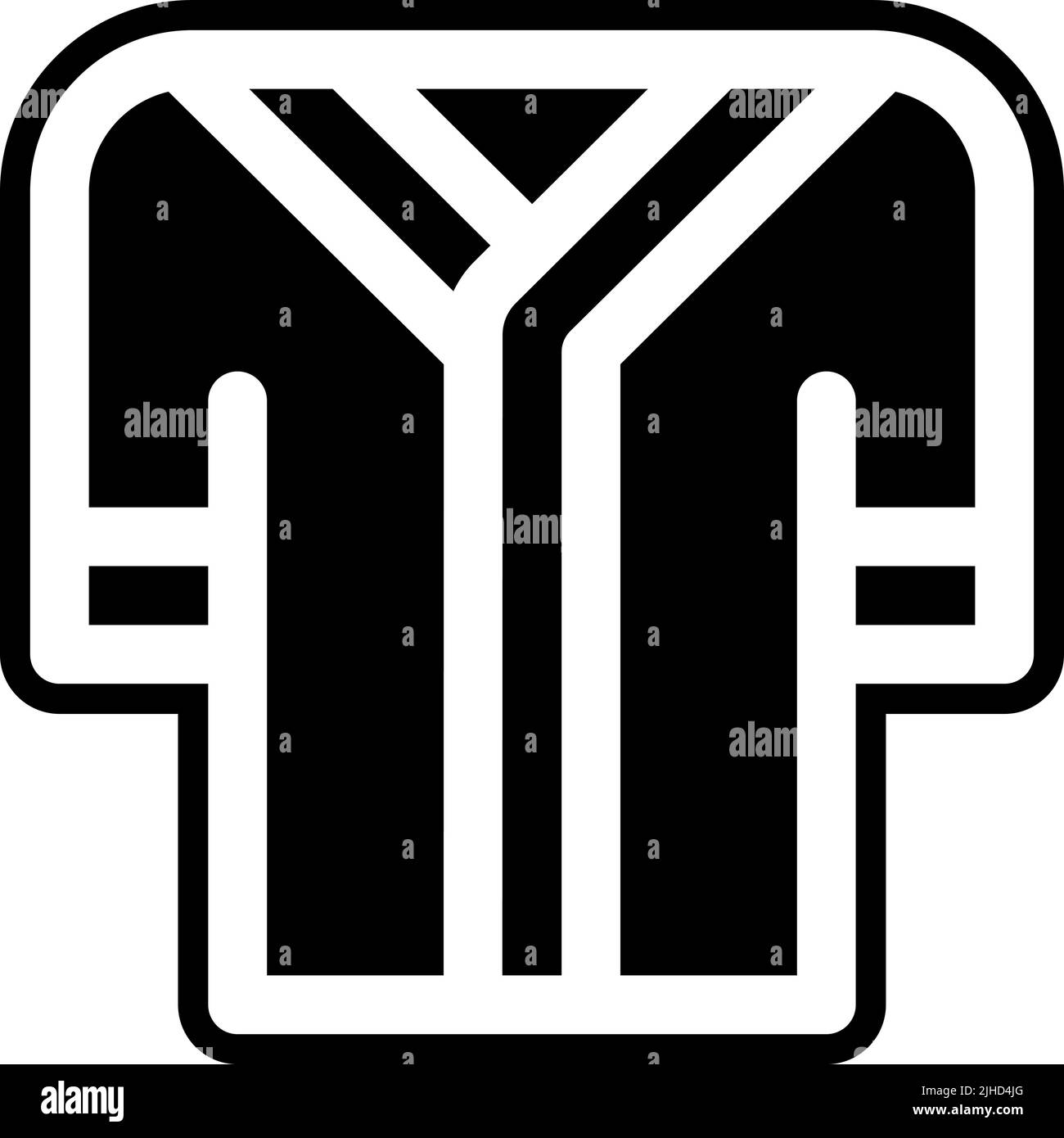 Sportausrüstung T-Shirt . Stock Vektor