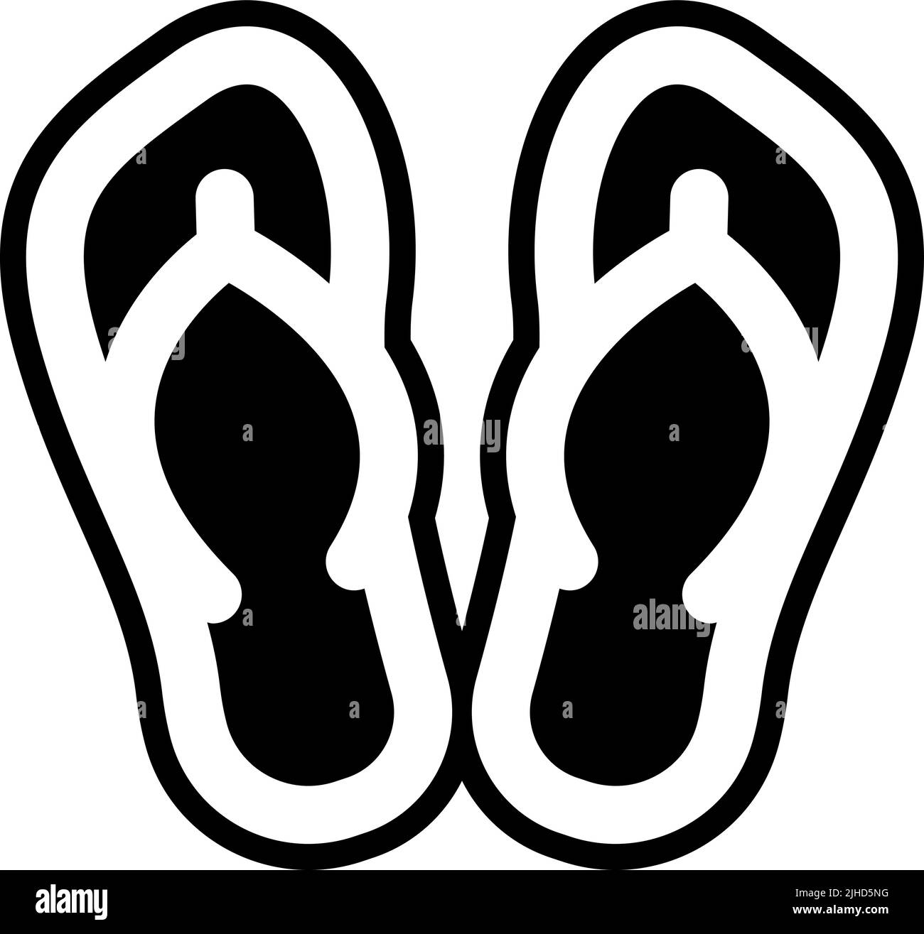 Reise- und Ferienschuhe . Stock Vektor