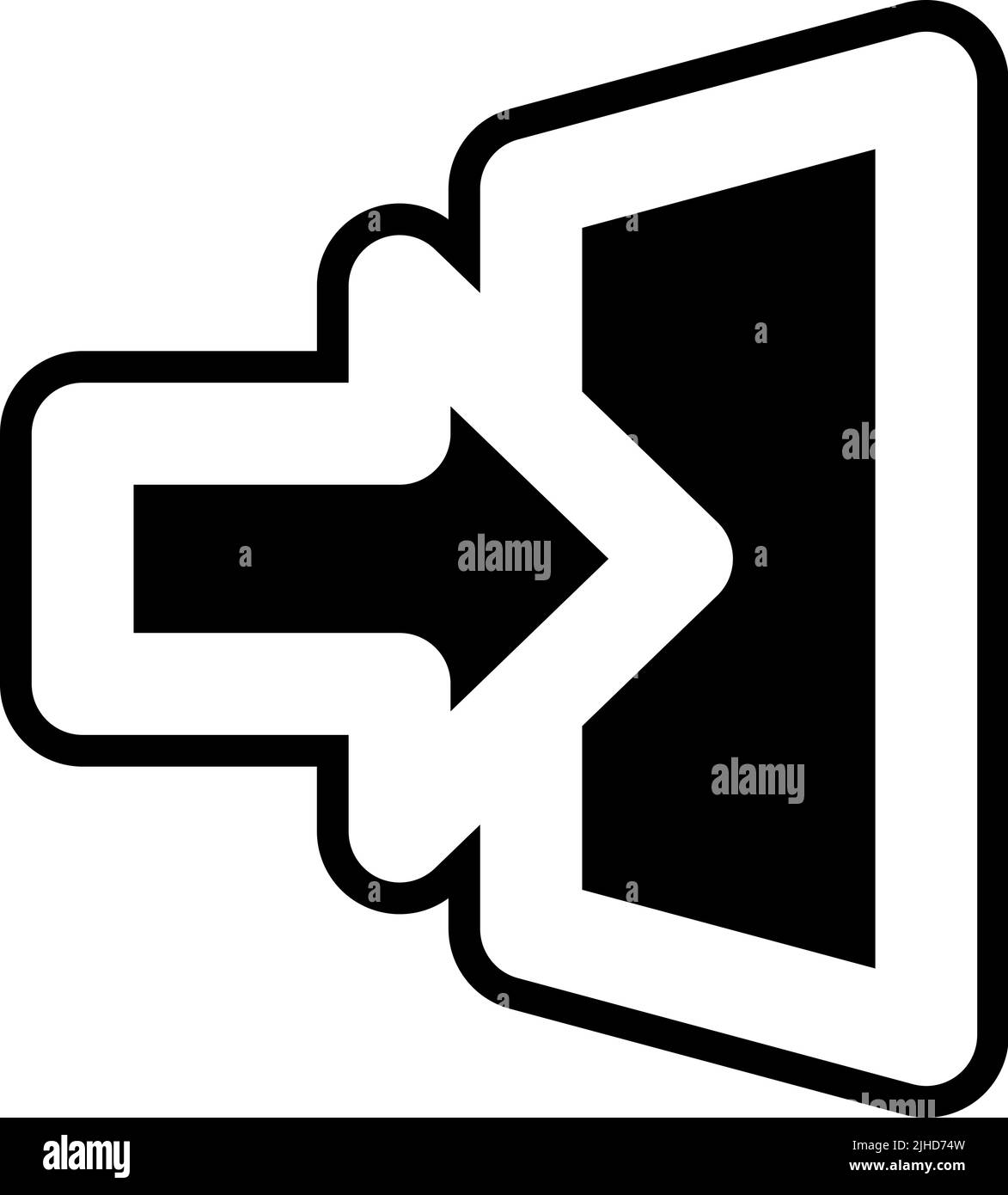 Grundlegende ui-Anmeldung . Stock Vektor