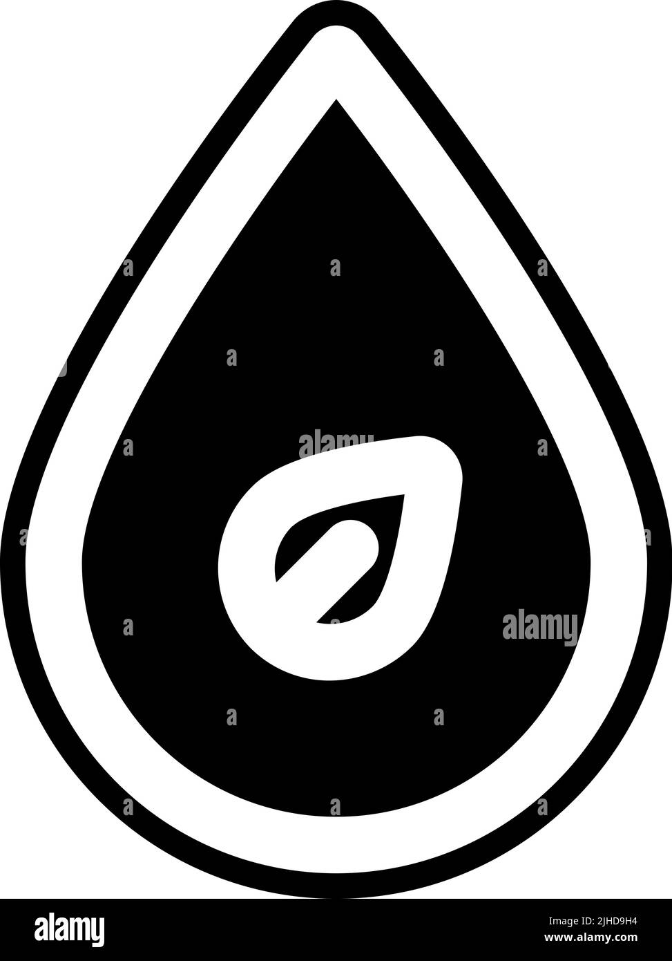 Ökologischer Kraftstoff . Stock Vektor