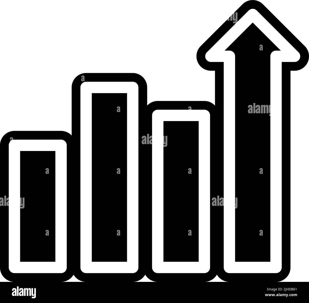 Return on Investment Growth . Stock Vektor